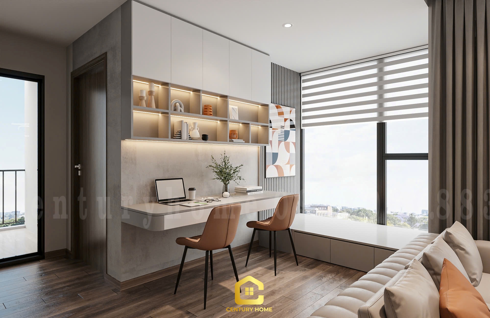 Thiết Kế Nội Thất - pc Hiện Đại- Anh Hưng - Vinsmart