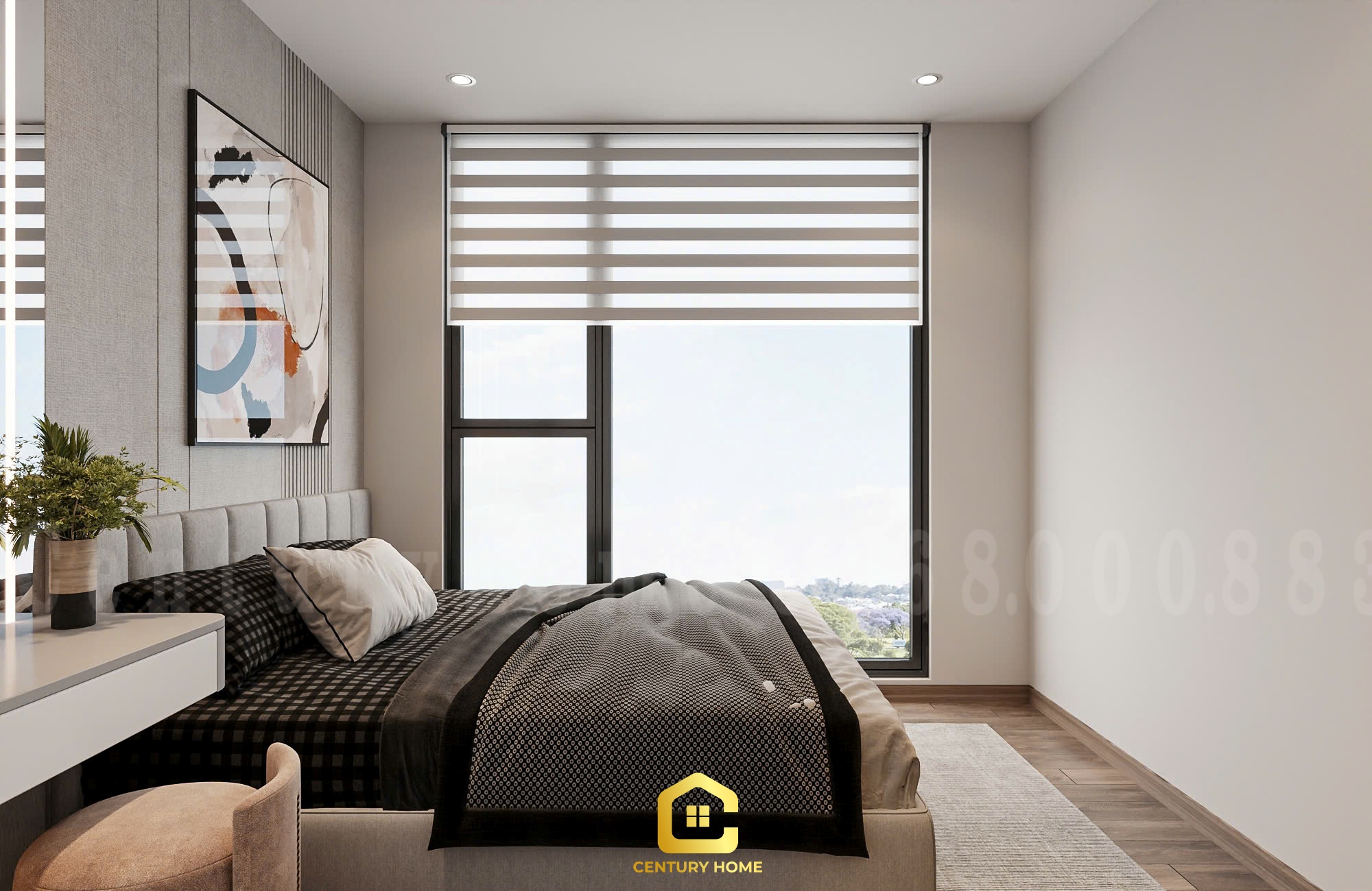 Thiết Kế Nội Thất - pc Hiện Đại- Anh Hưng - Vinsmart