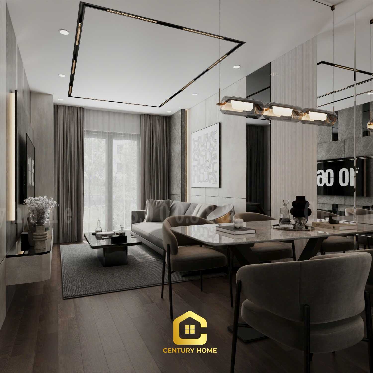 Thiết Kế Nội Thất - PC Hiện Đại - C Phương - Hà Đông