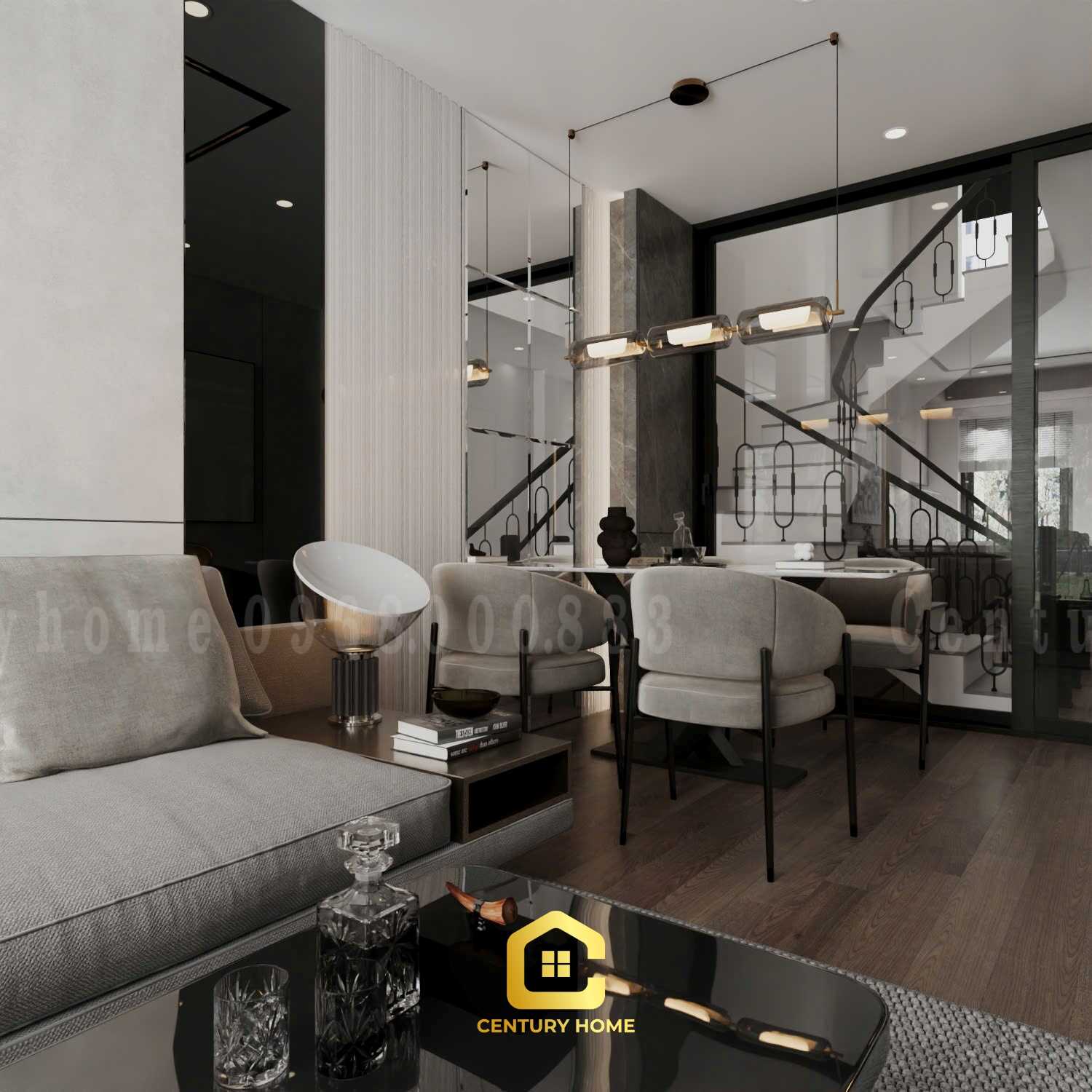 Thiết Kế Nội Thất - PC Hiện Đại - C Phương - Hà Đông