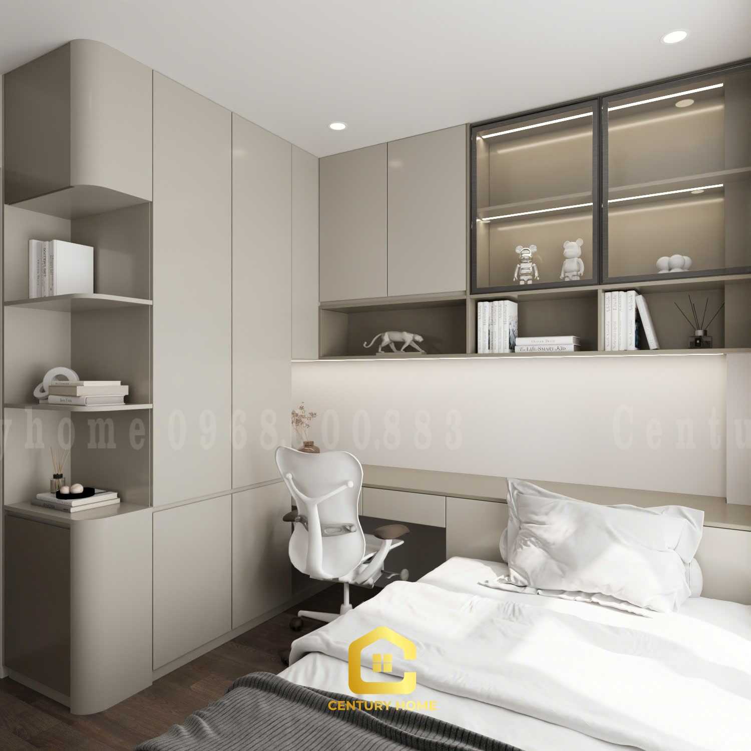 Thiết Kế Nội Thất - PC Hiện Đại - C Phương - Hà Đông