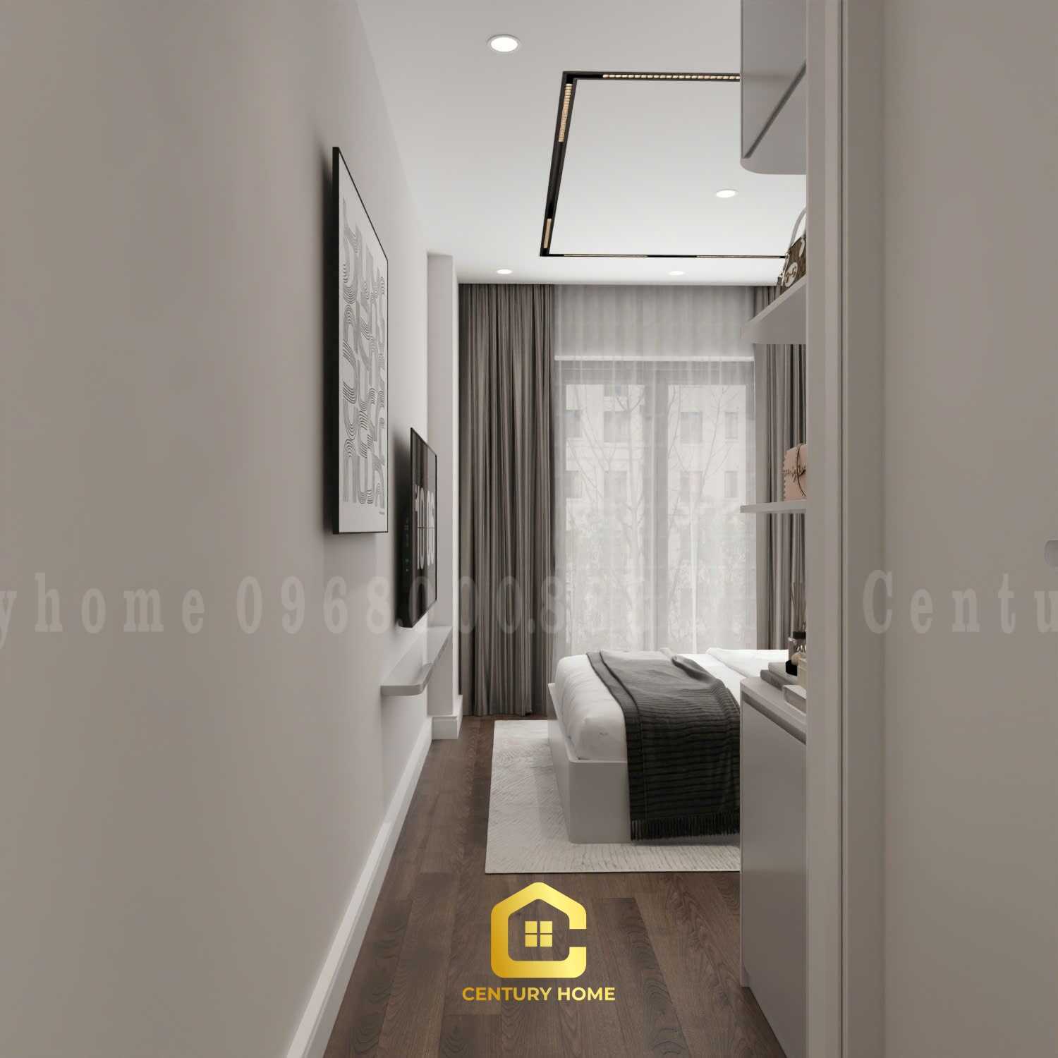 Thiết Kế Nội Thất - PC Hiện Đại - C Phương - Hà Đông