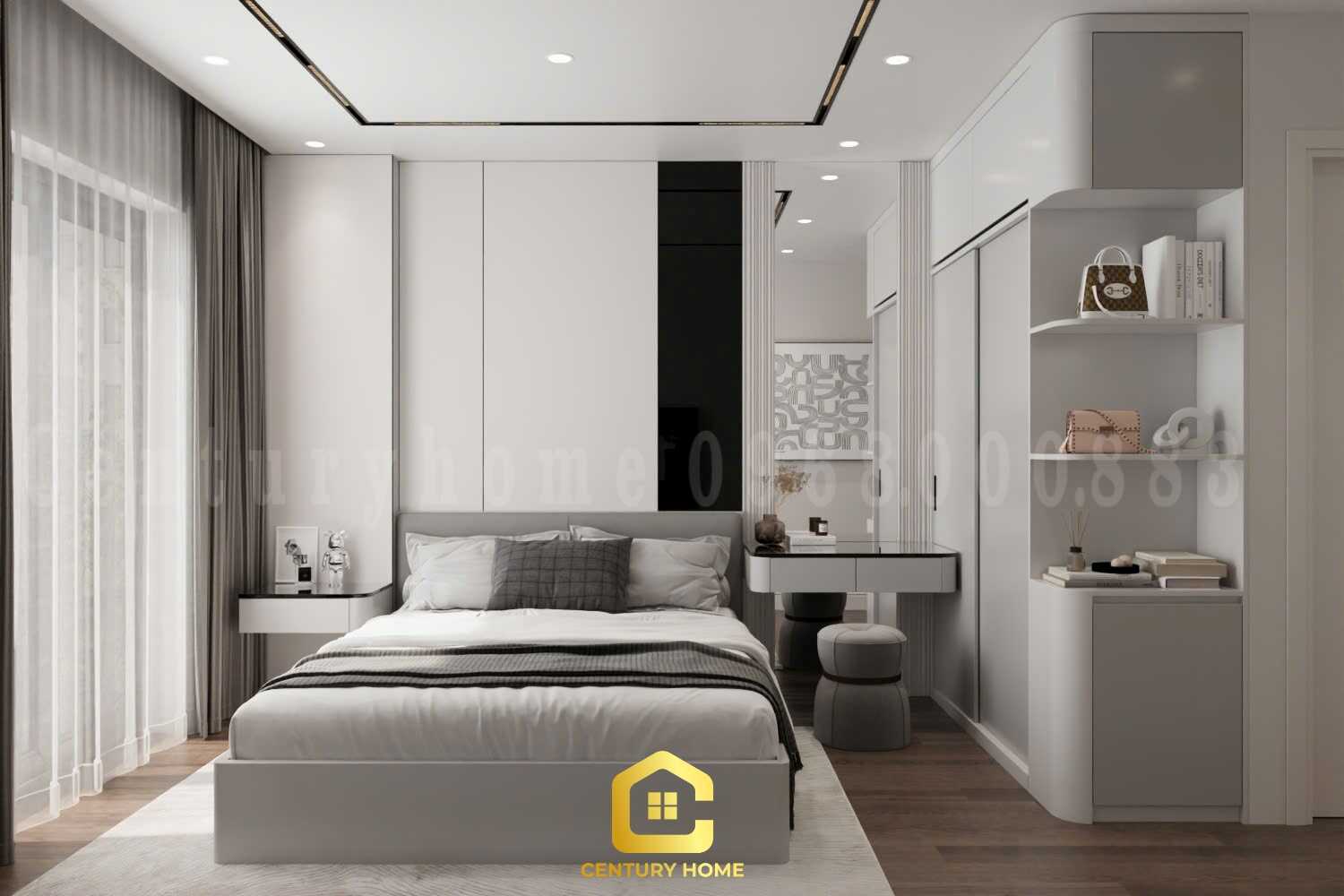 Thiết Kế Nội Thất - PC Hiện Đại - C Phương - Hà Đông