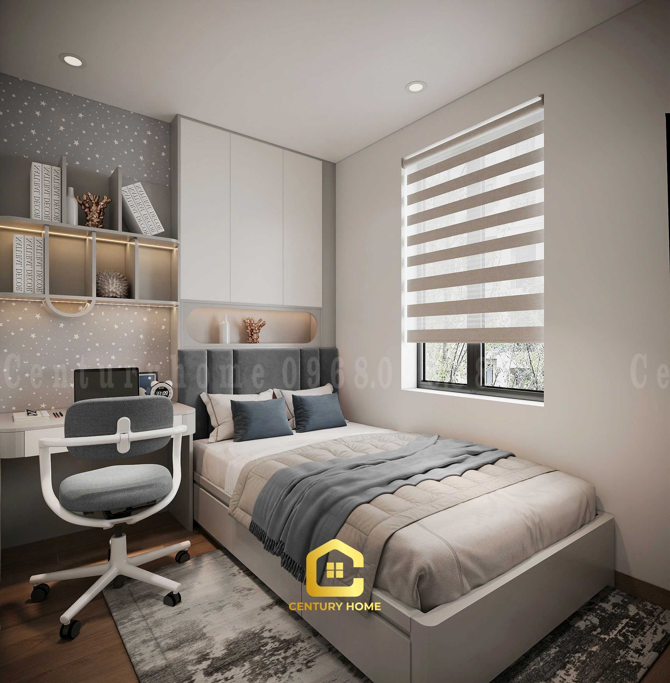 Thiết Kế Nội Thất - PC Hiện Đại - C Phương - Hà Đông