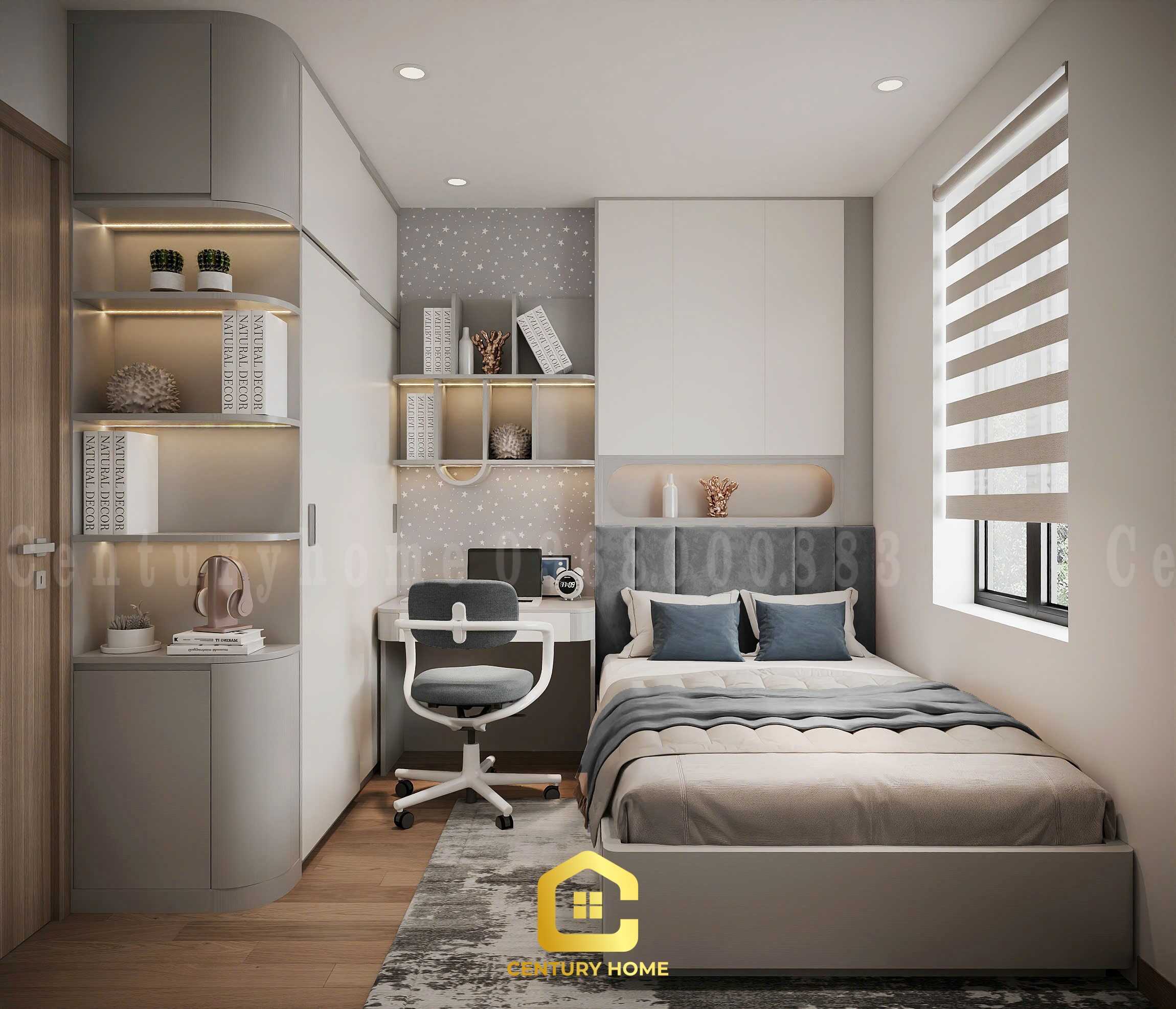 Thiết Kế Nội Thất - PC Hiện Đại - C Phương - Hà Đông