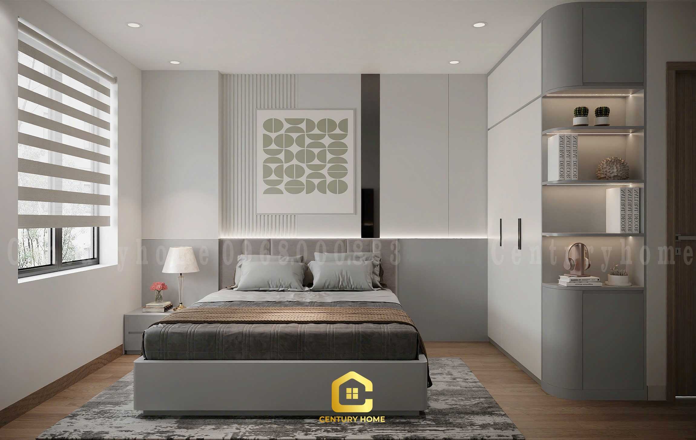 Thiết Kế Nội Thất - PC Hiện Đại - C Phương - Hà Đông