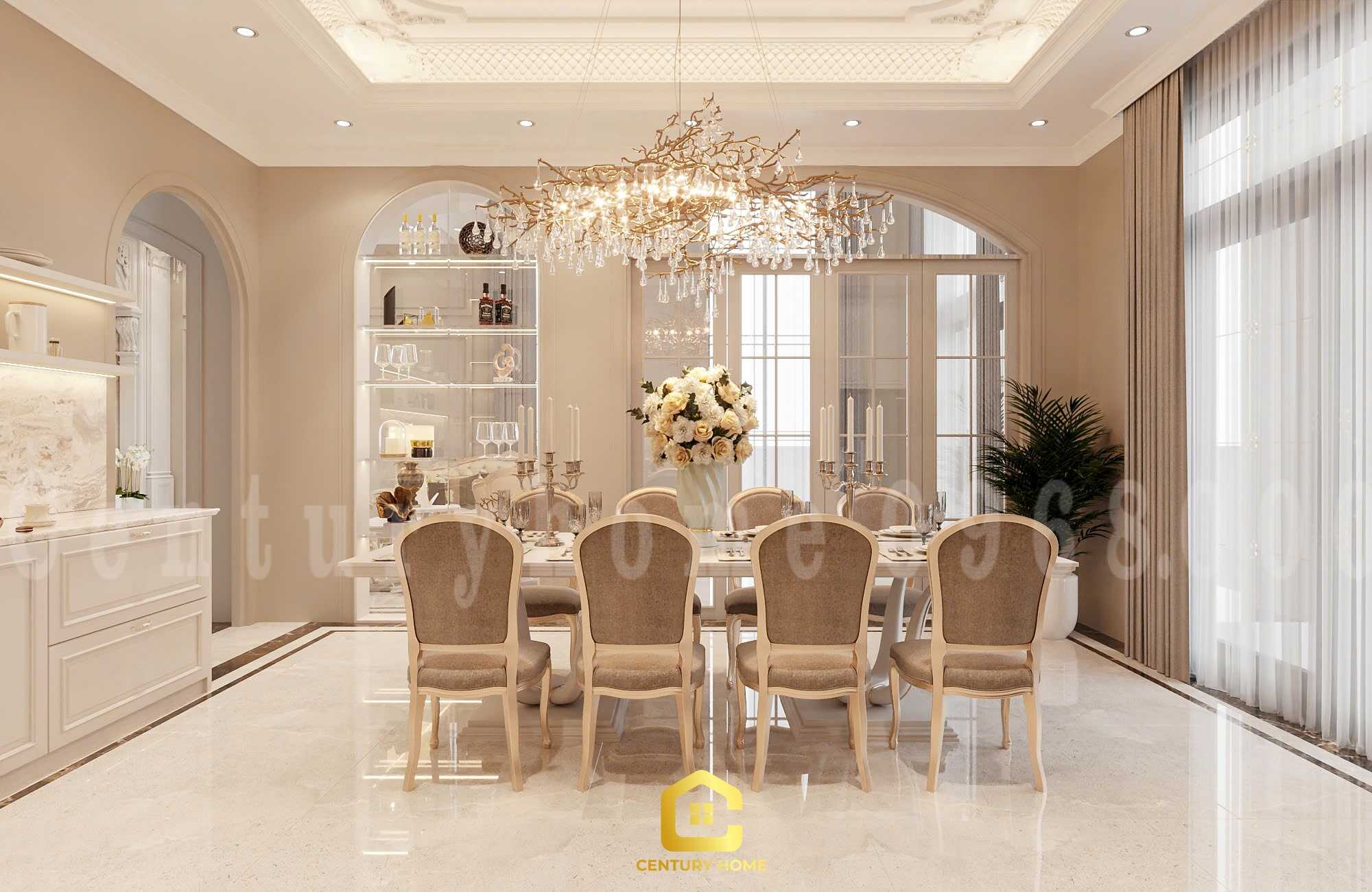 Thiết Kế Nội Thất - PC Tân Cổ - Anh Tuân - Bắc Ninh