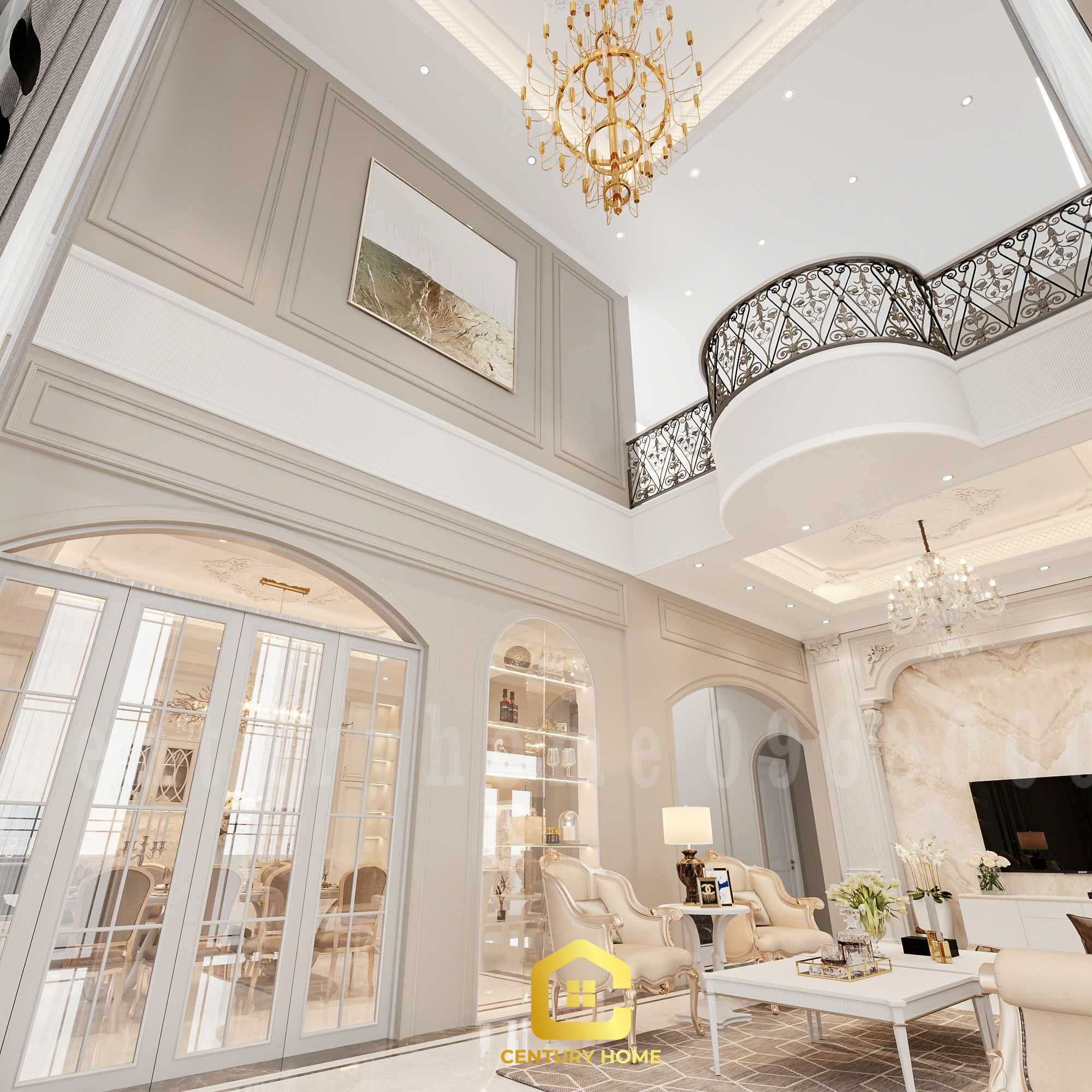 Thiết Kế Nội Thất - PC Tân Cổ - Anh Tuân - Bắc Ninh