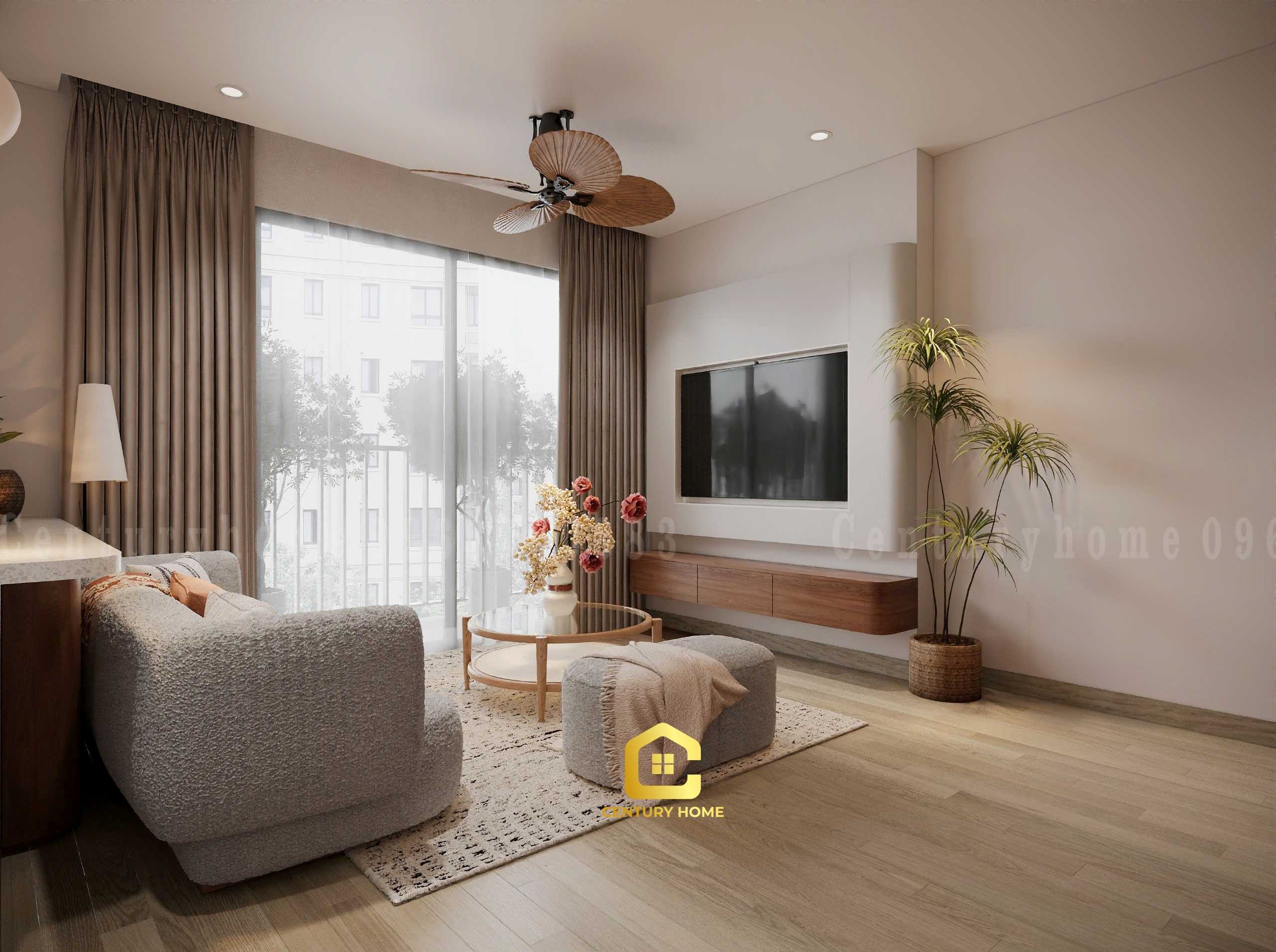 Thiết Kế Nội Thất - PC Hiện Đại - Chị Vy - Pavilon Ocean Park 1