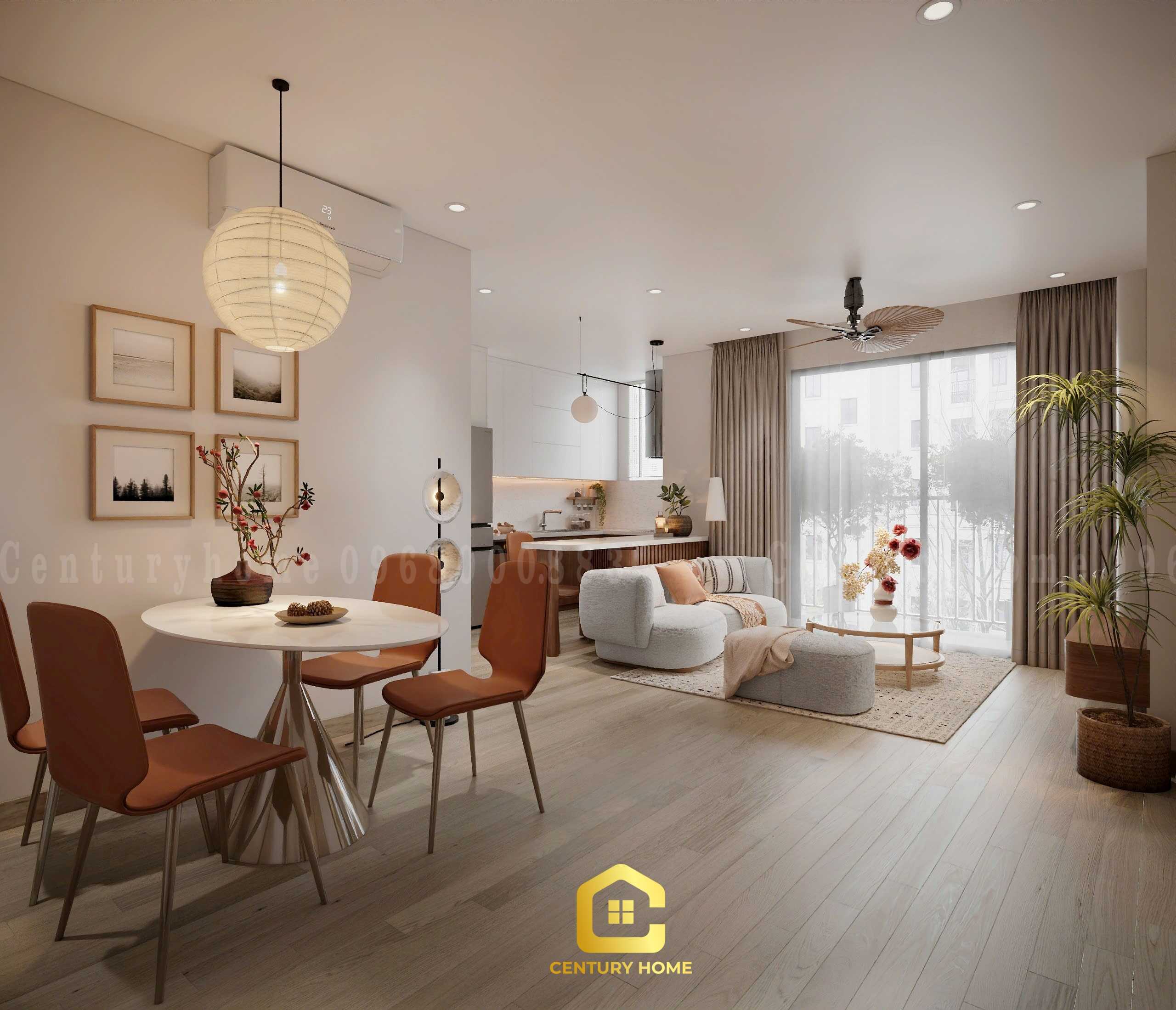 Thiết Kế Nội Thất - PC Hiện Đại - Chị Vy - Pavilon Ocean Park 1