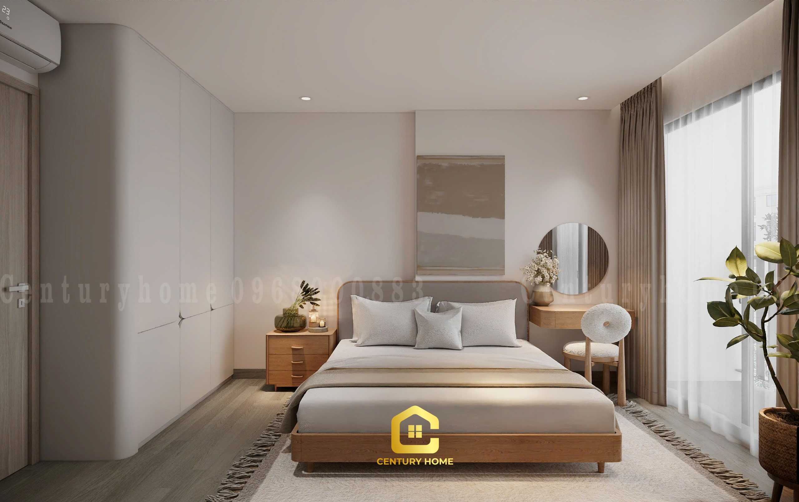 Thiết Kế Nội Thất - PC Hiện Đại - Chị Vy - Pavilon Ocean Park 1