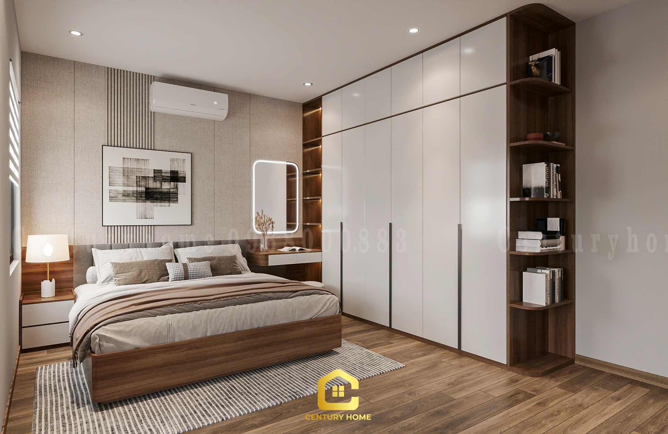 Thiết Kế Nội Thất - PC Hiện Đại - Chị Phương - Khương Trung