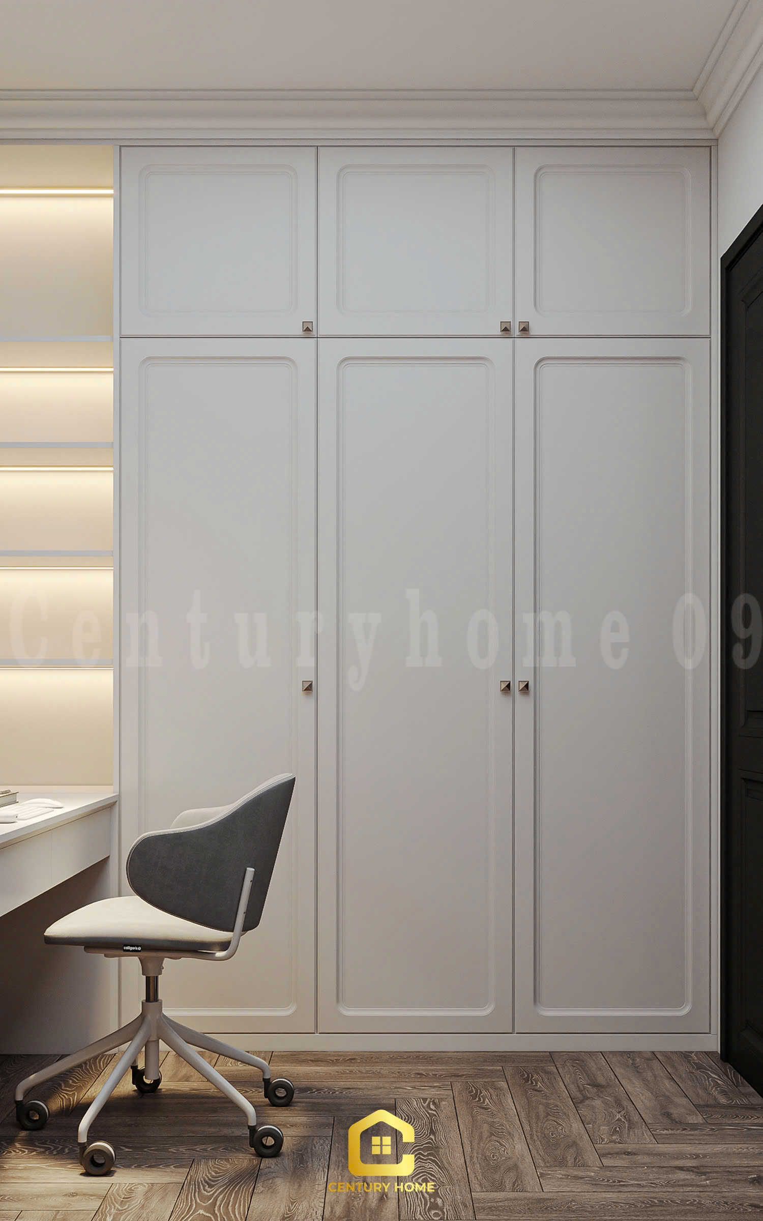 Thiết Kế Nội Thất - PC Tân Cổ Kết Hợp Luxury - Chị Thảo - Ocean Park