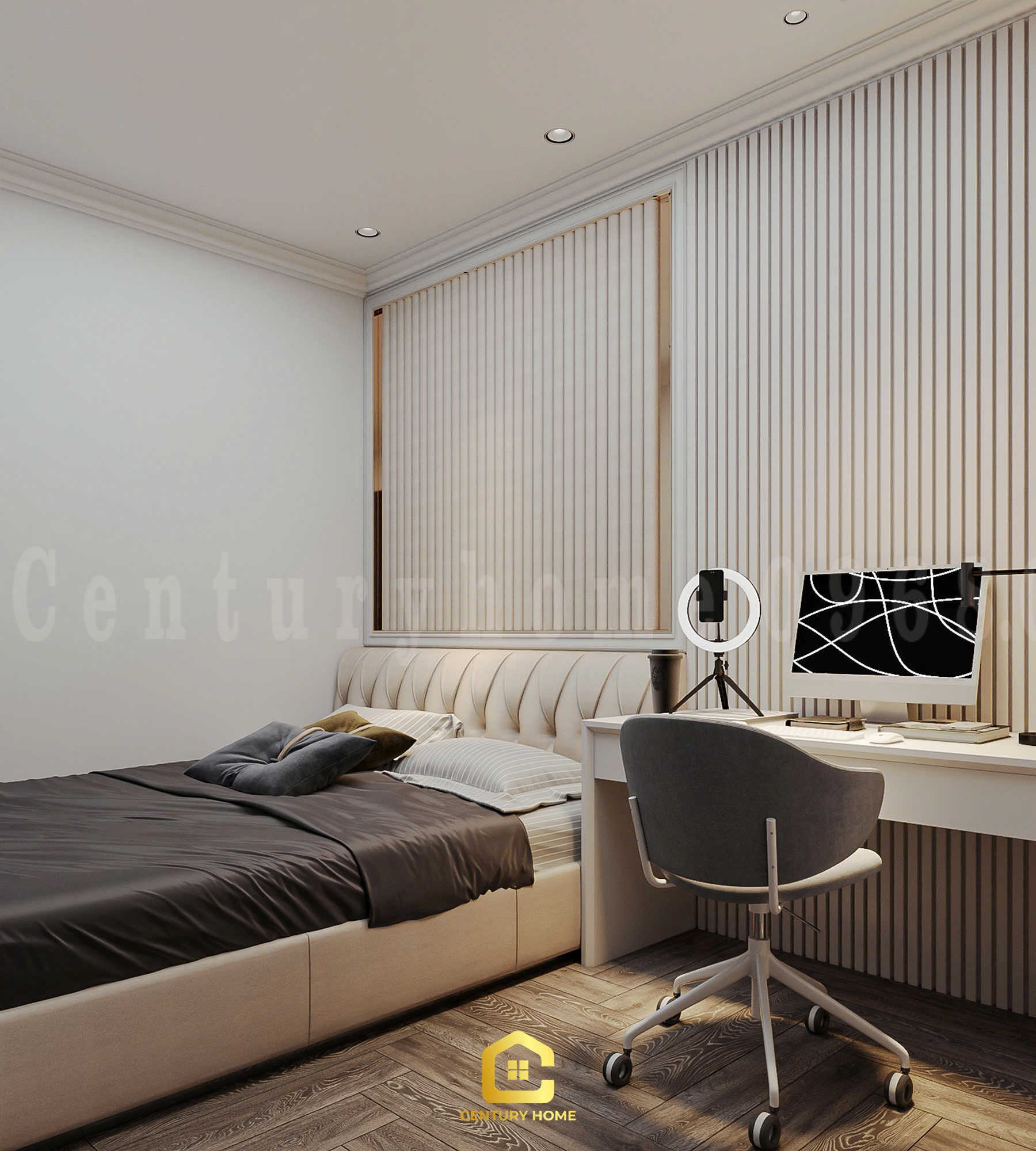 Thiết Kế Nội Thất - PC Tân Cổ Kết Hợp Luxury - Chị Thảo - Ocean Park