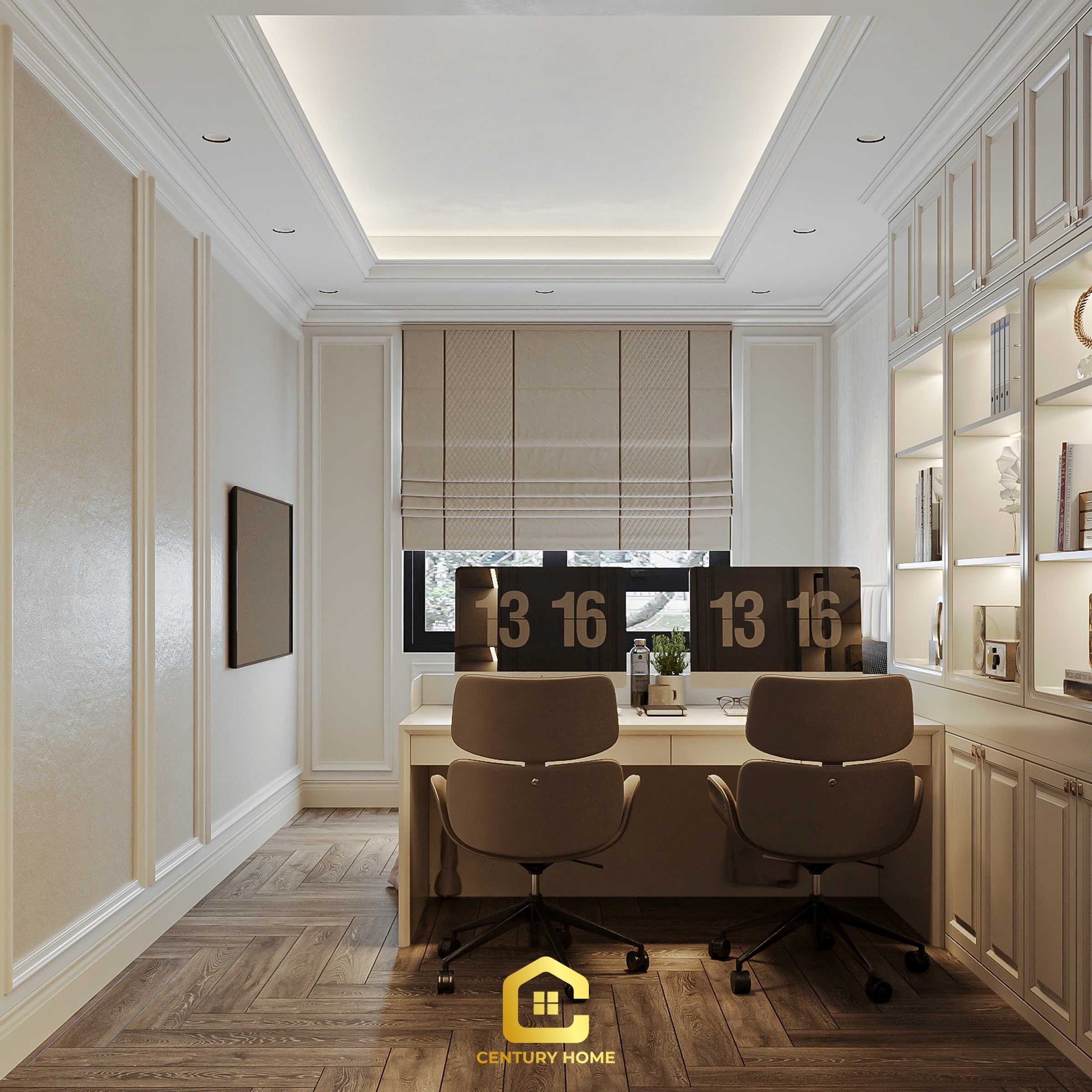 Thiết Kế Nội Thất - PC Tân Cổ - Anh Hải - Mipec Long Biên