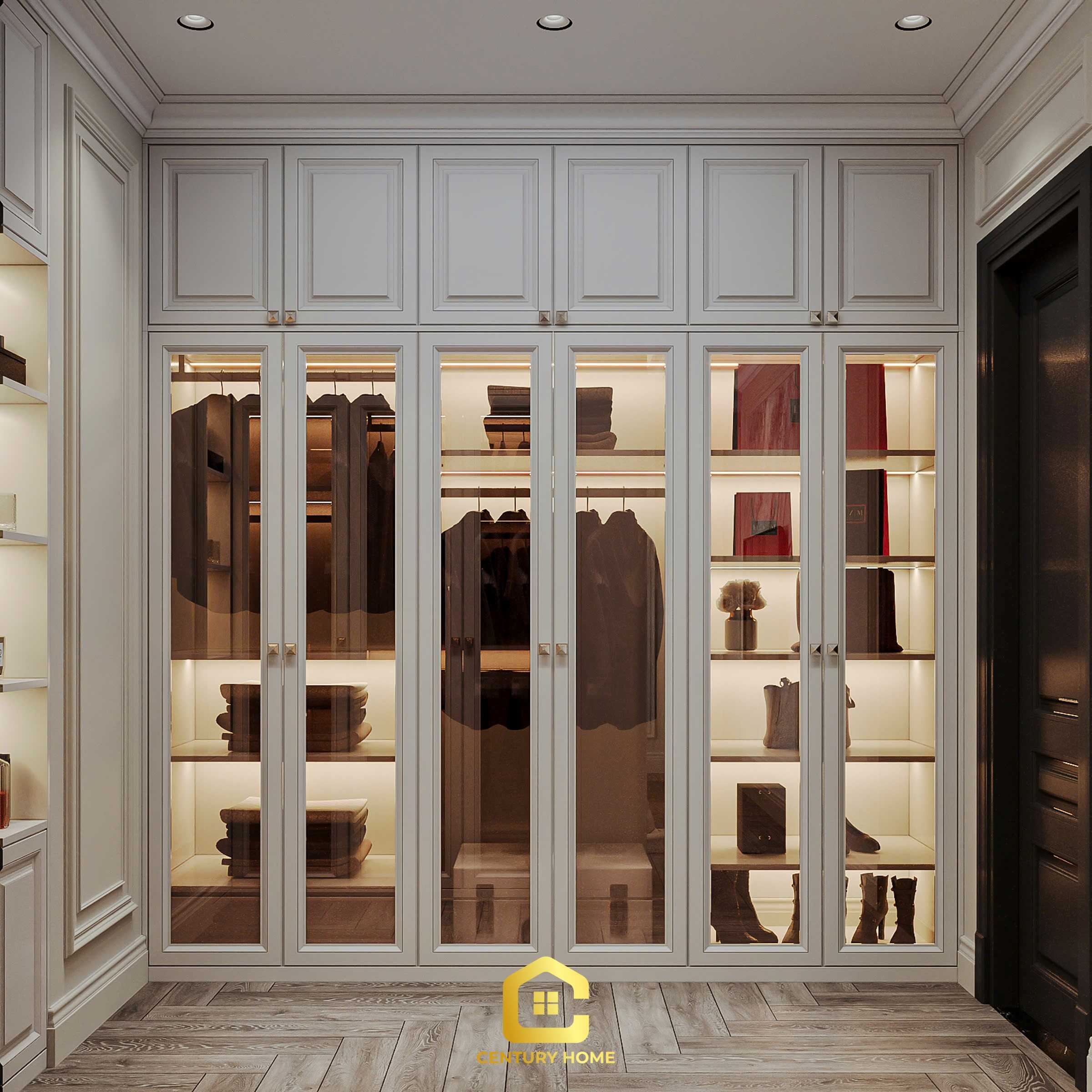 Thiết Kế Nội Thất - PC Tân Cổ - Anh Hải - Mipec Long Biên