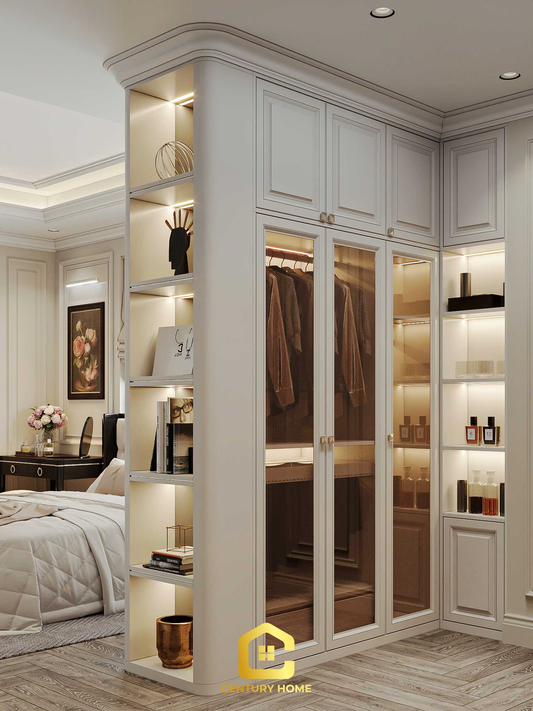 Thiết Kế Nội Thất - PC Tân Cổ - Anh Hải - Mipec Long Biên