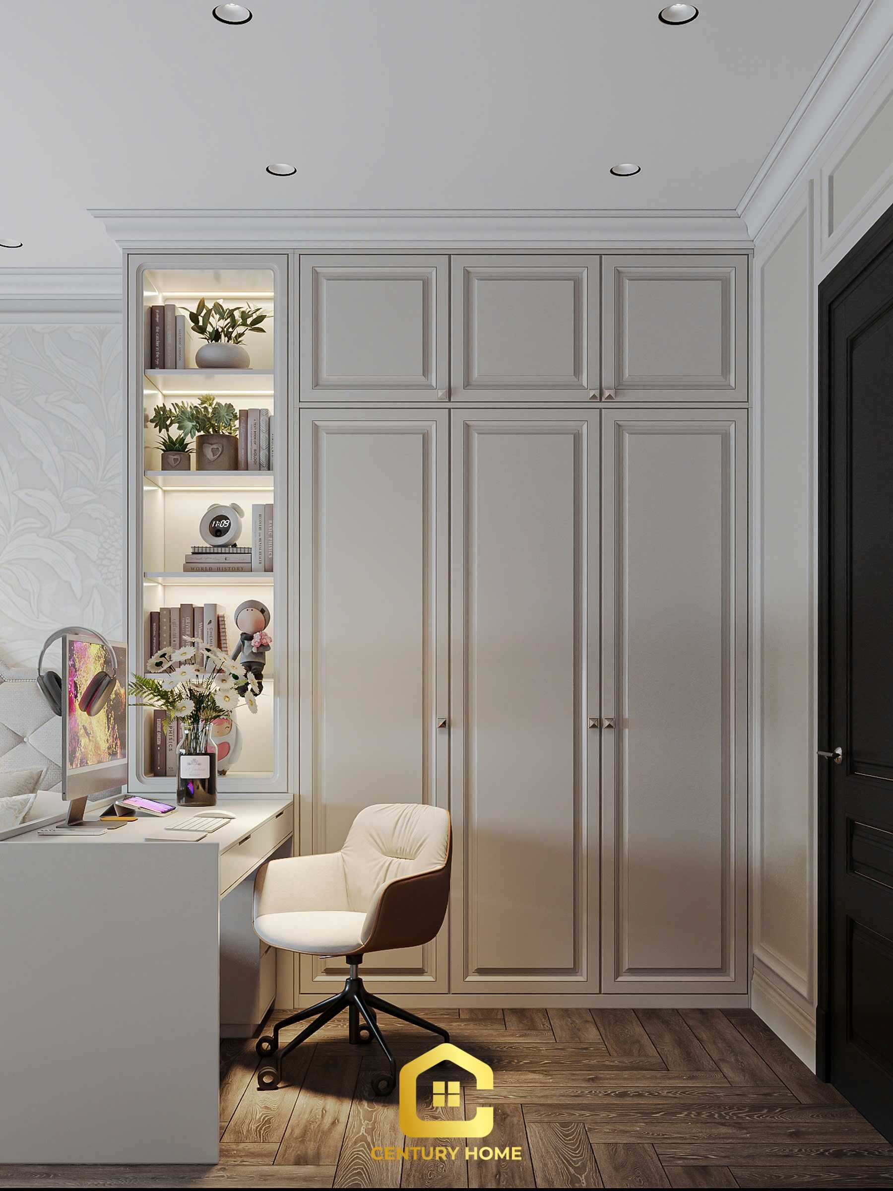 Thiết Kế Nội Thất - PC Tân Cổ - Anh Hải - Mipec Long Biên