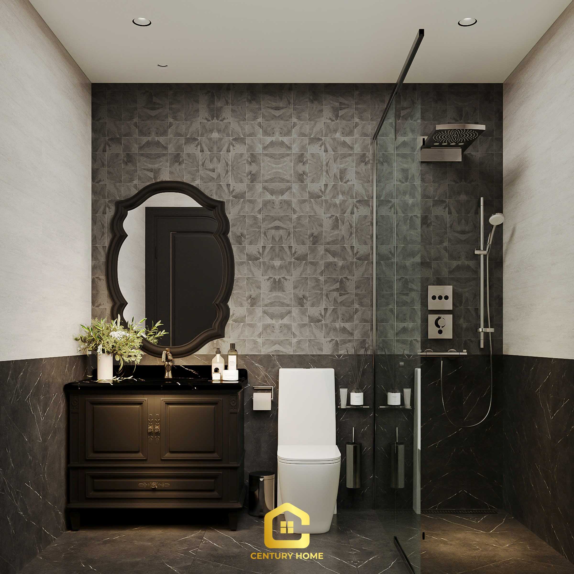 Thiết Kế Nội Thất - PC Tân Cổ - Anh Hải - Mipec Long Biên