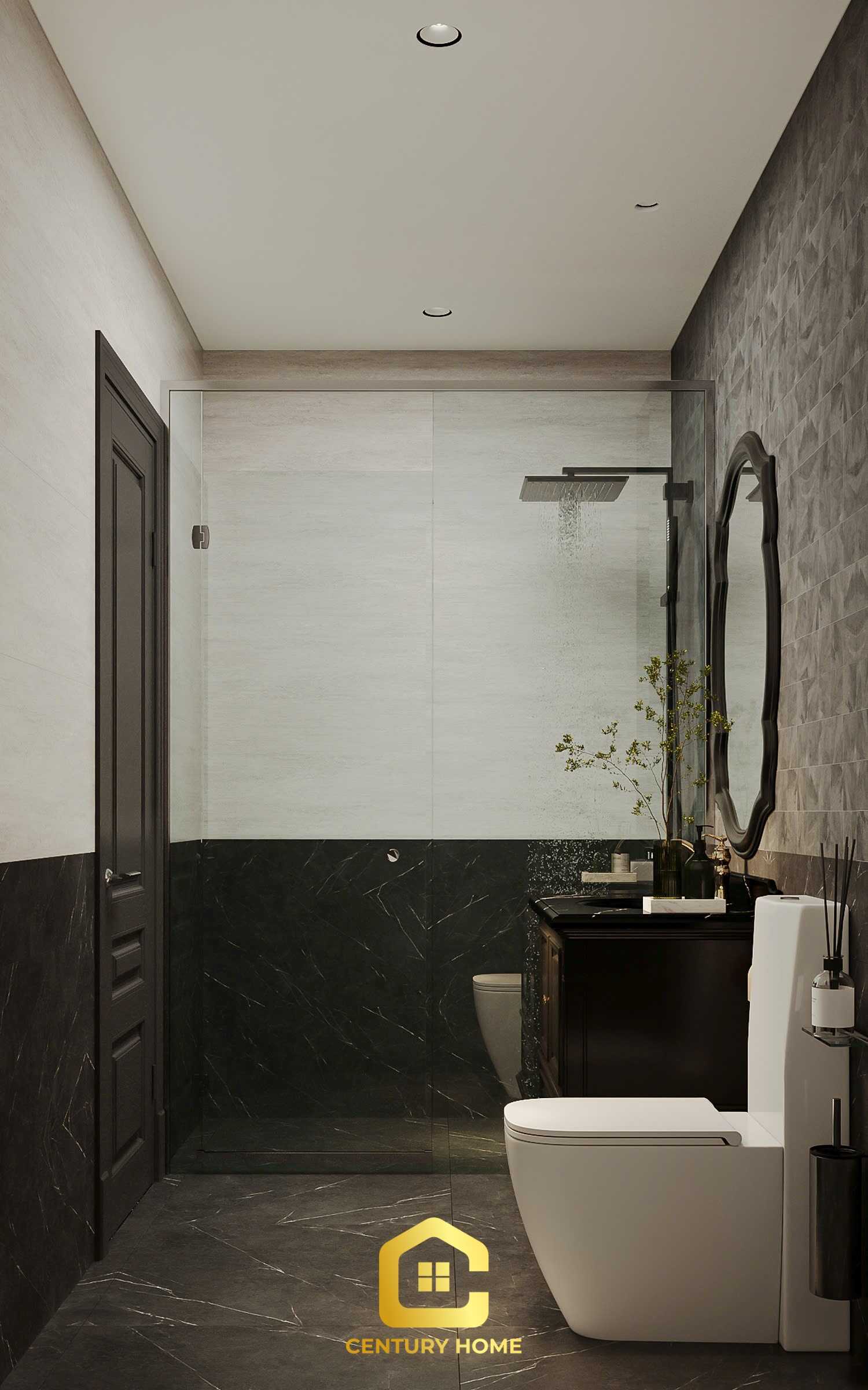 Thiết Kế Nội Thất - PC Tân Cổ - Anh Hải - Mipec Long Biên