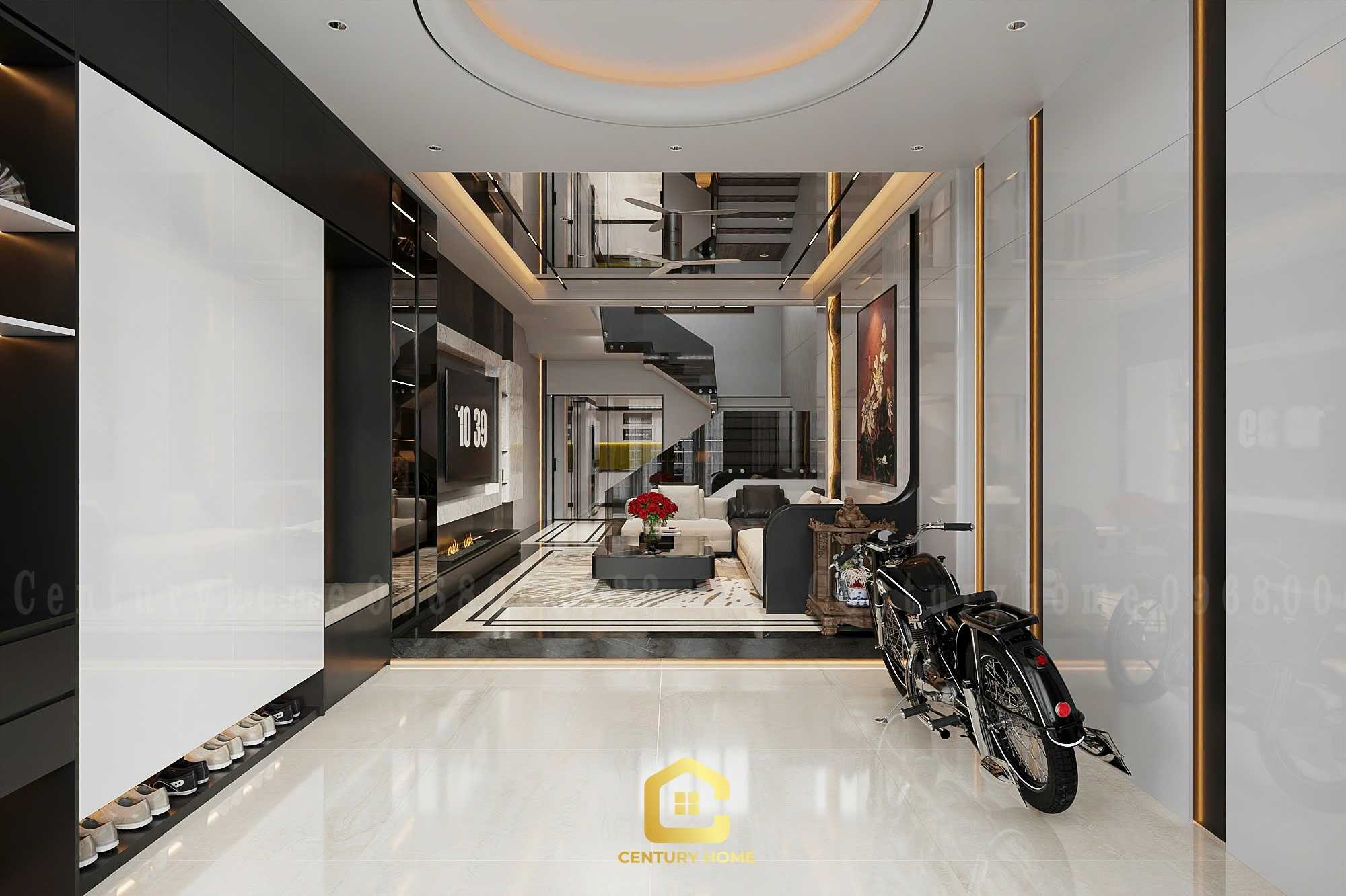 Thiết Kế Nội Thất - PC Hiện Đại - Chị Yến Hải - Bắc Giang