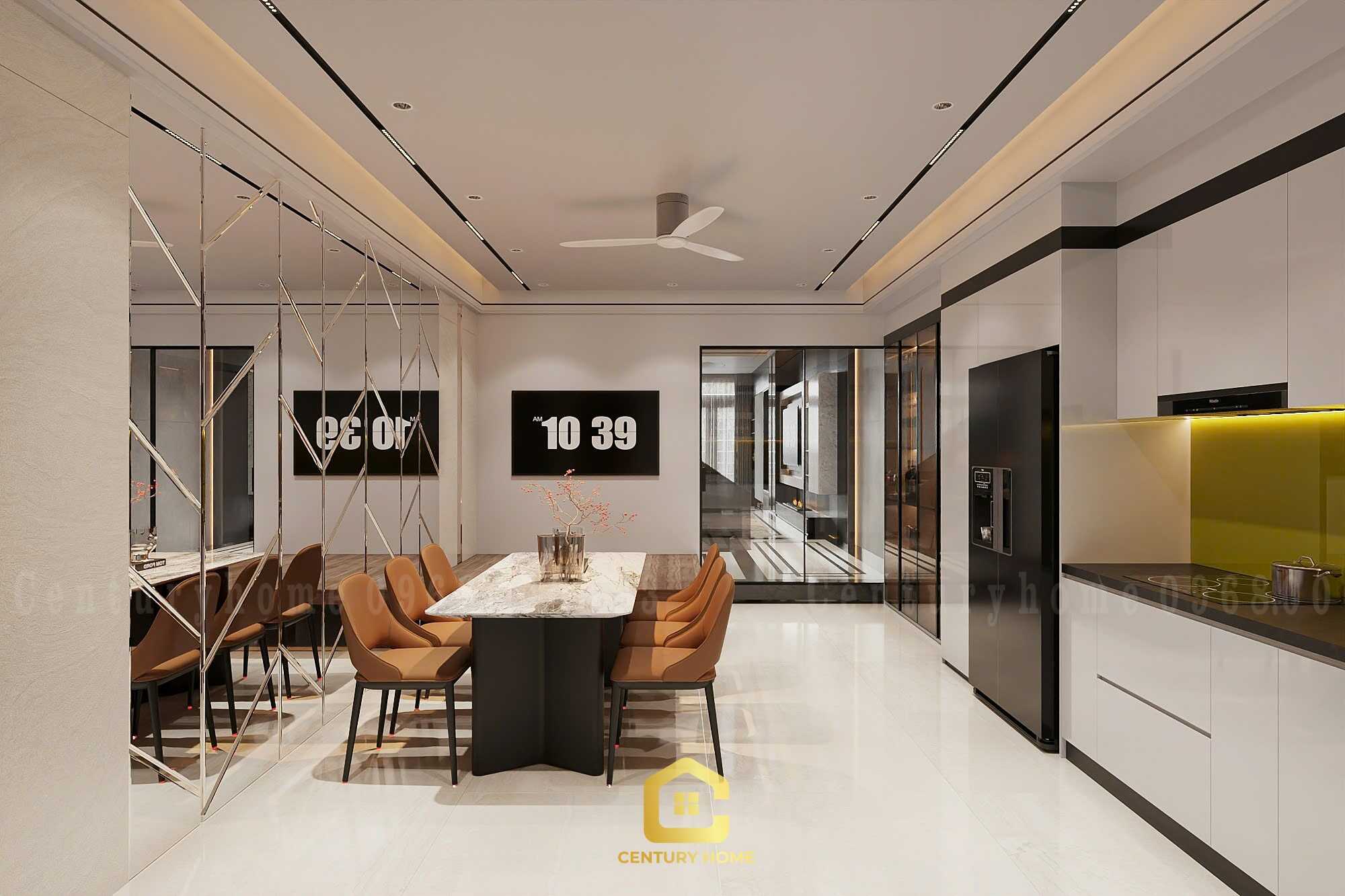 Thiết Kế Nội Thất - PC Hiện Đại - Chị Yến Hải - Bắc Giang