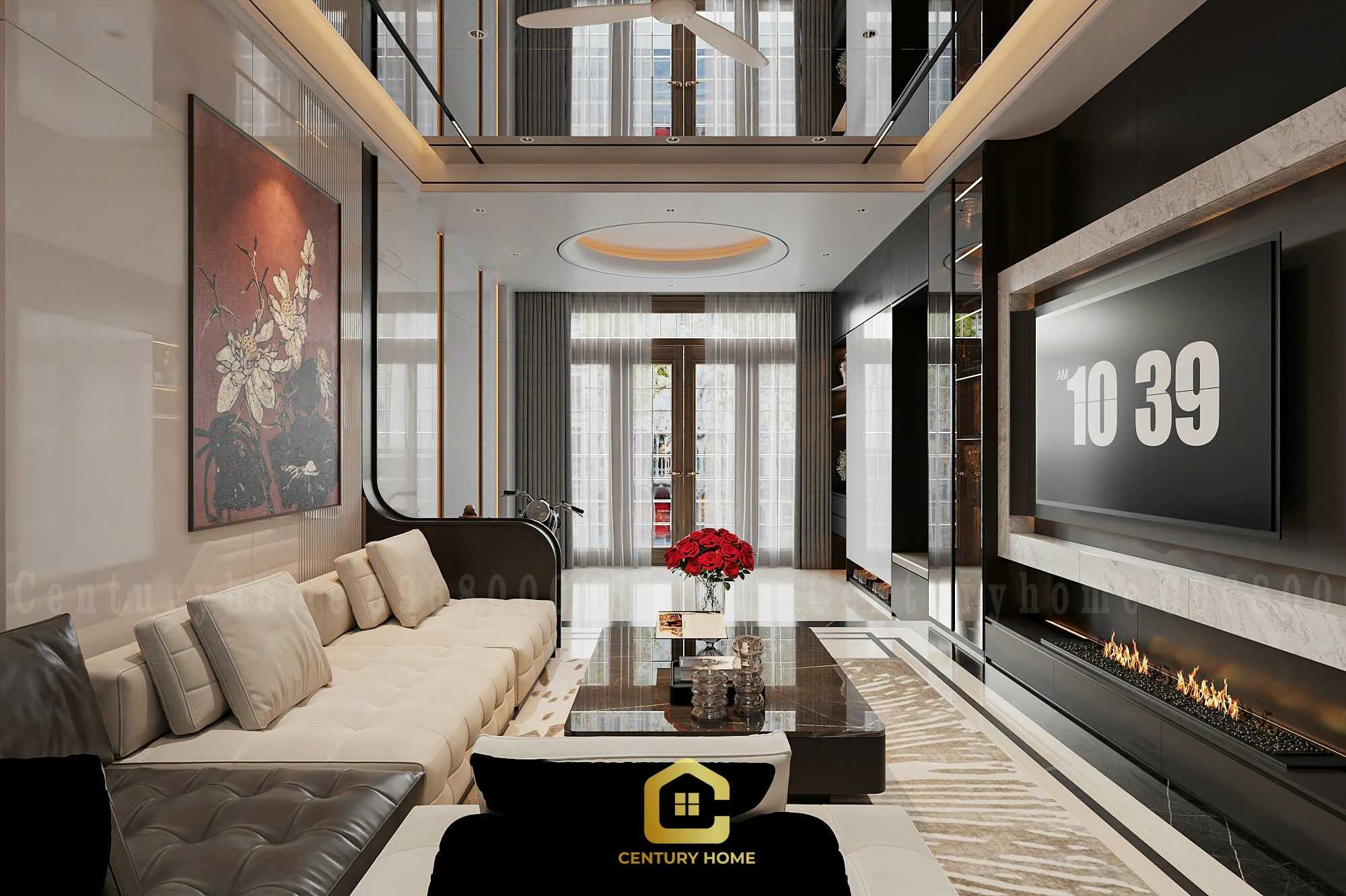 Thiết Kế Nội Thất - PC Hiện Đại - Chị Yến Hải - Bắc Giang