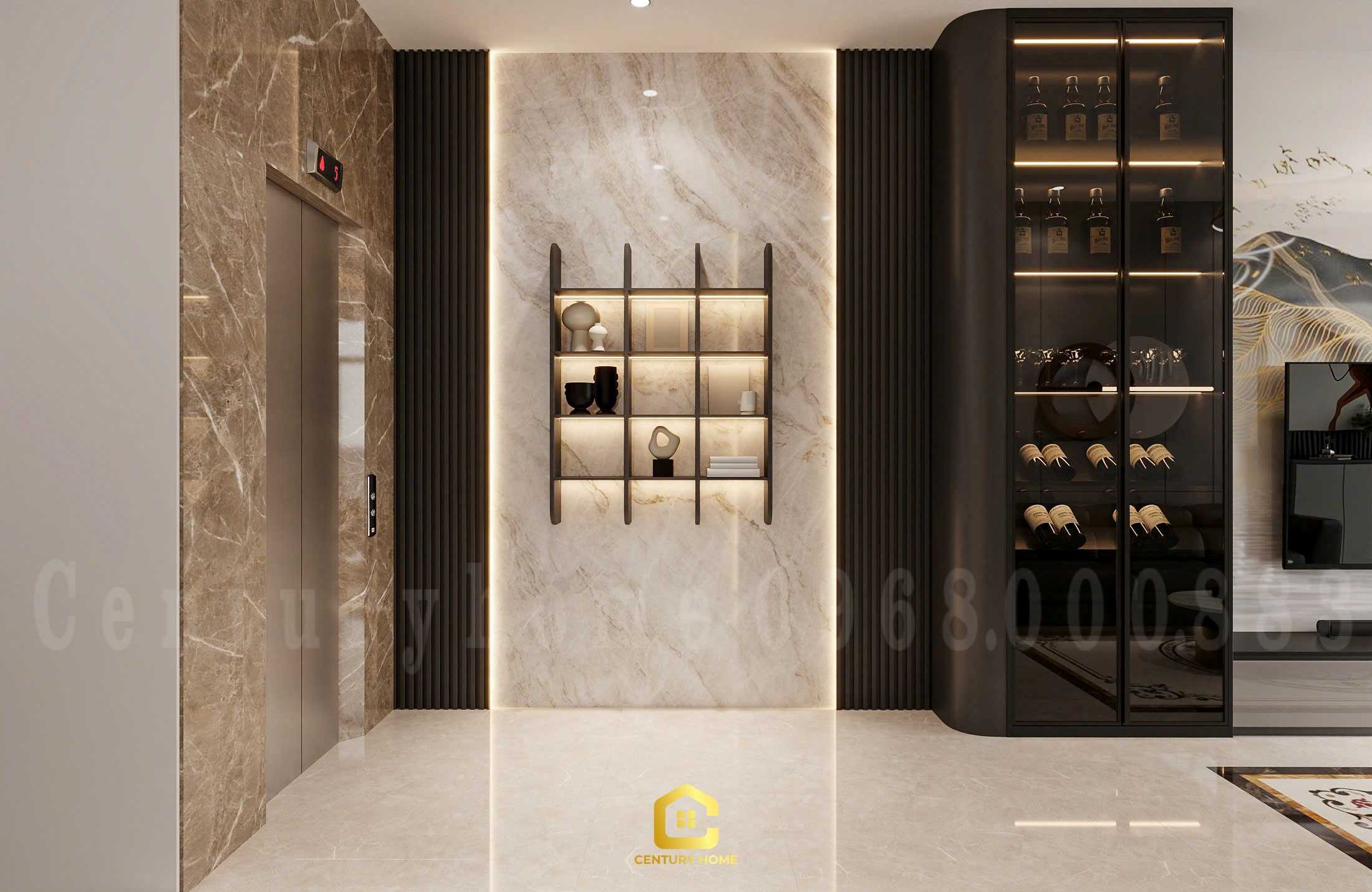 Thiết Kế Nội Thất - PC Hiện Đại - Chị Thu - Hoàng Mai