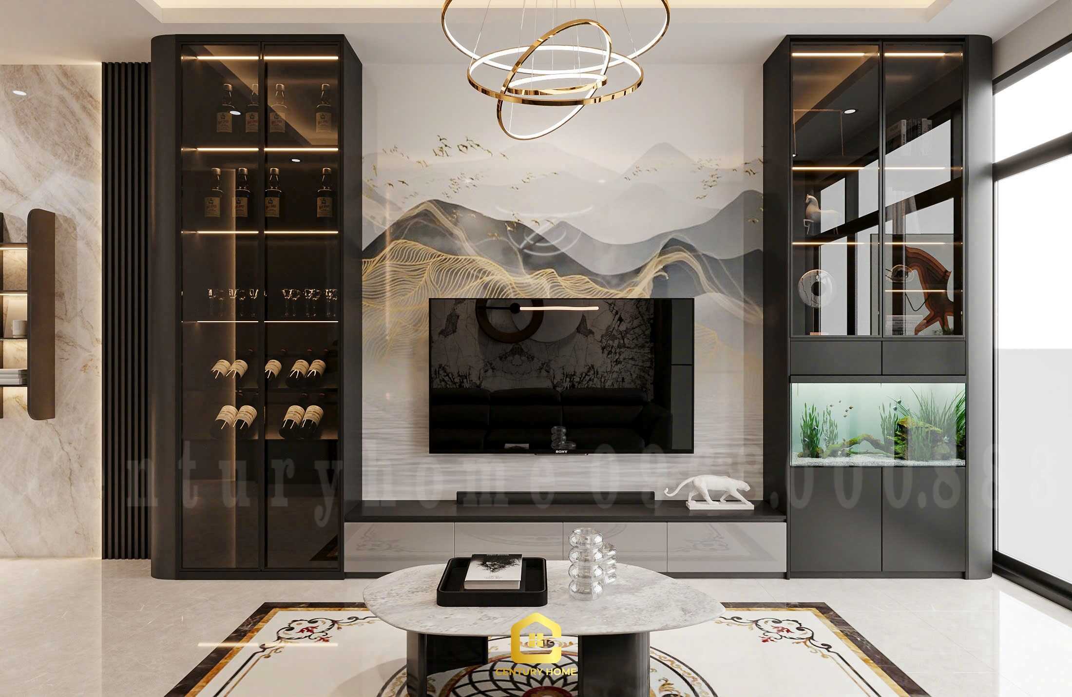 Thiết Kế Nội Thất - PC Hiện Đại - Chị Thu - Hoàng Mai