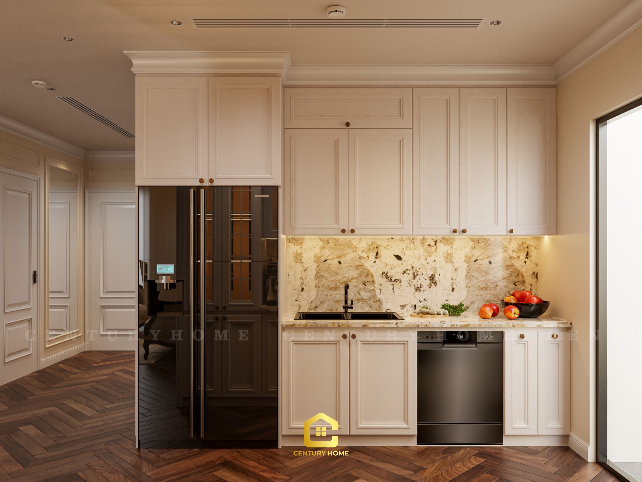 Thiết Kế Nội Thất - PC Tân Cổ - Chị Huyền Chung - Long Biên