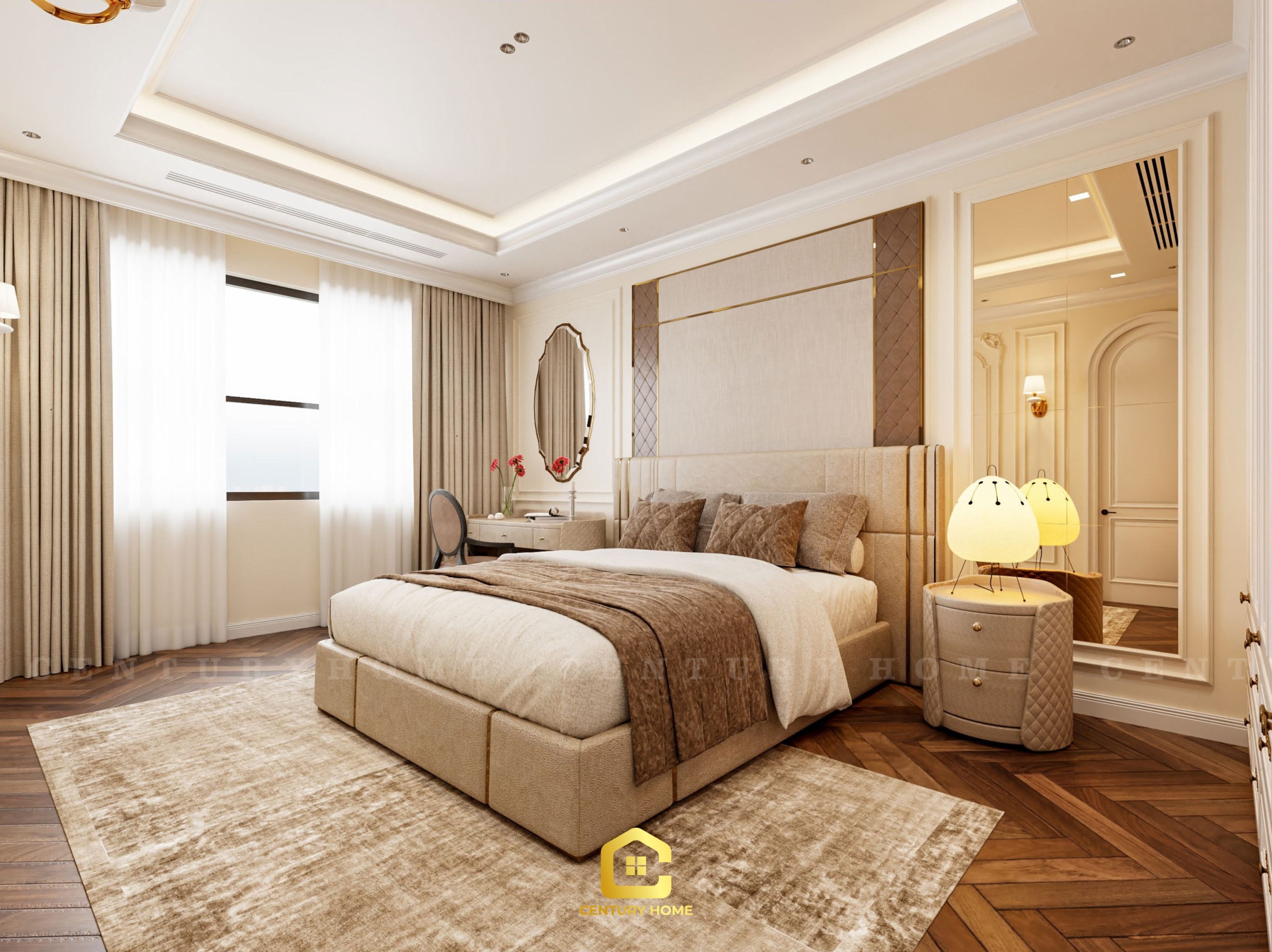 Thiết Kế Nội Thất - PC Tân Cổ - Chị Huyền Chung - Long Biên