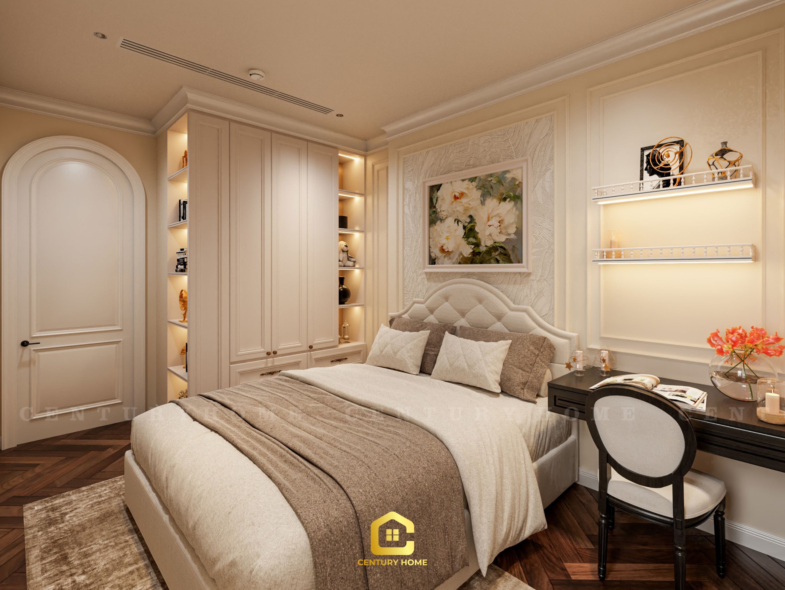 Thiết Kế Nội Thất - PC Tân Cổ - Chị Huyền Chung - Long Biên