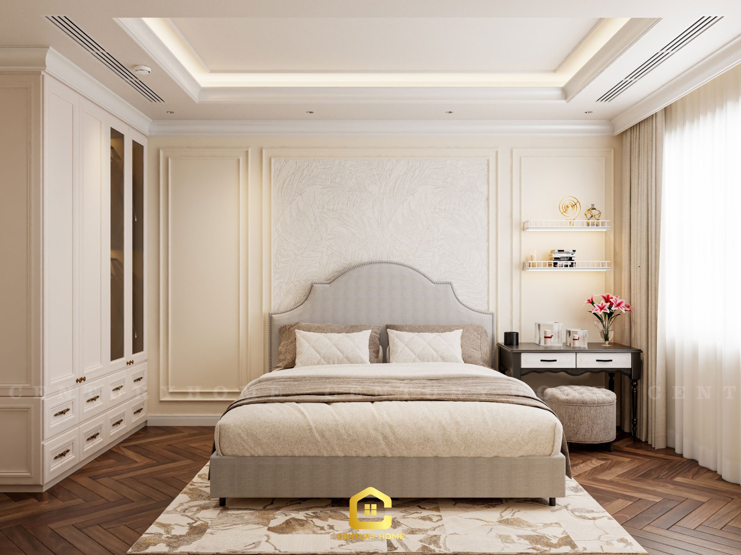 Thiết Kế Nội Thất - PC Tân Cổ - Chị Huyền Chung - Long Biên