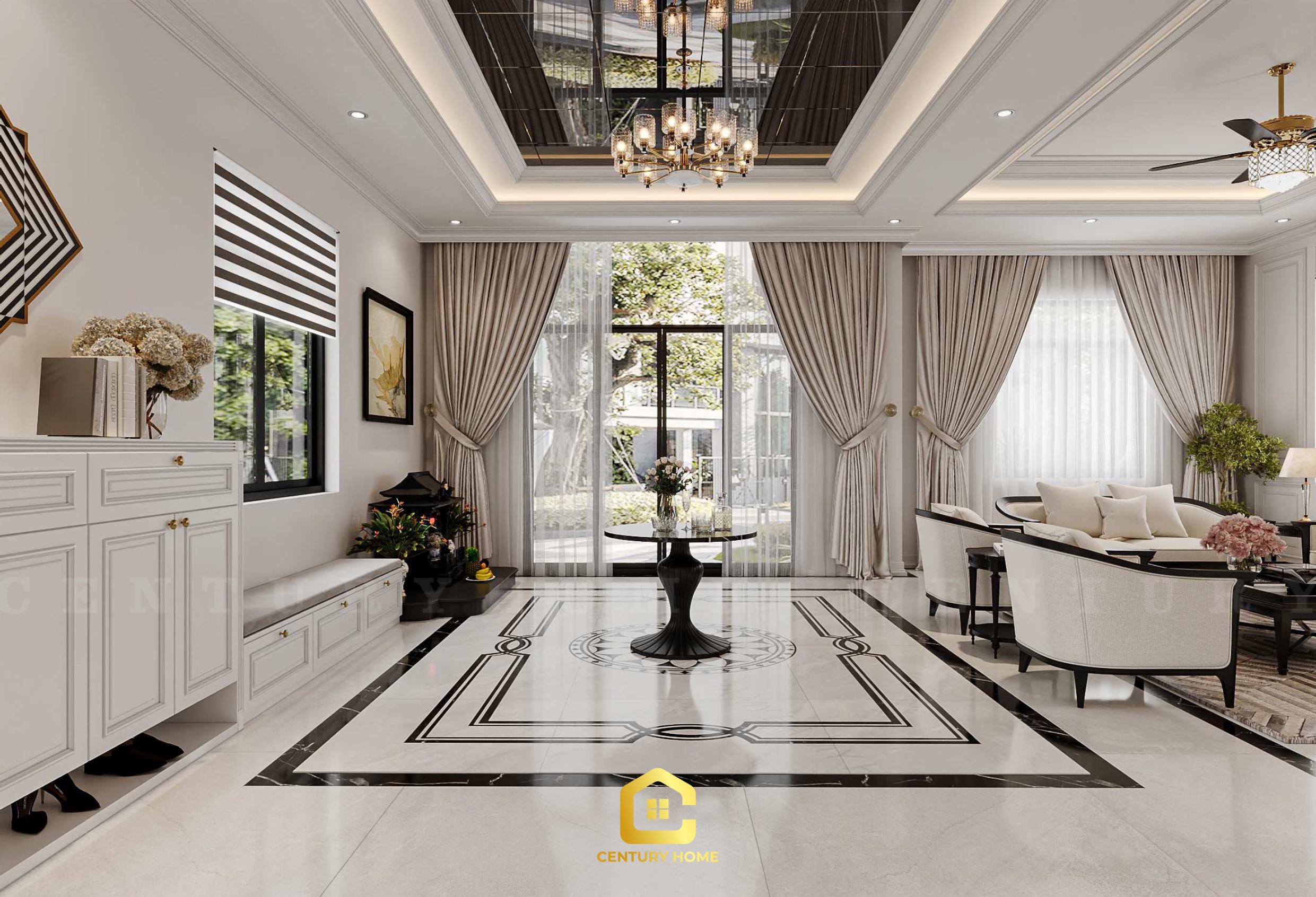 Thiết Kế Nội Thất - PC Tân Cổ - Anh Thắng - Quảng Ninh