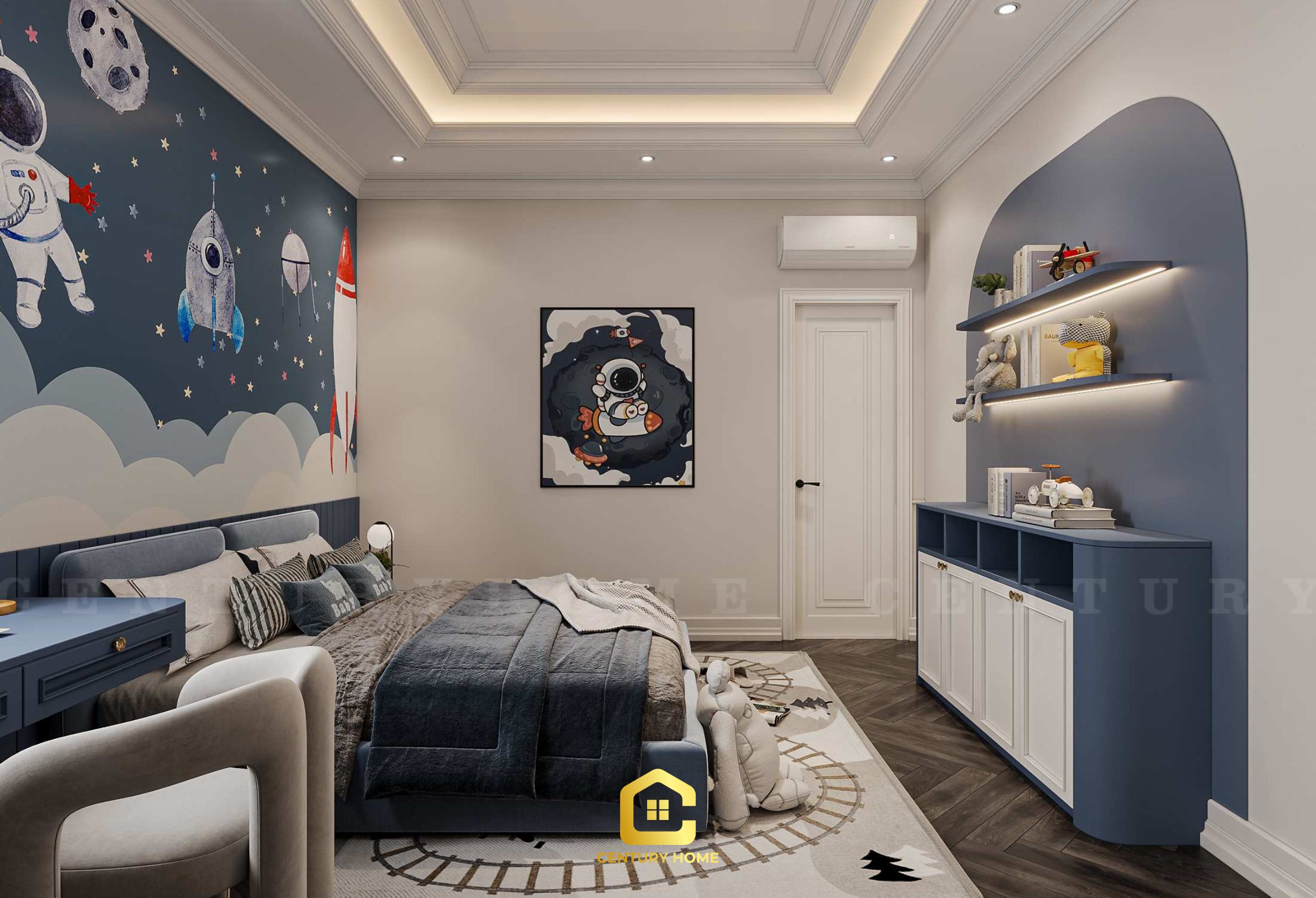 Thiết Kế Nội Thất - PC Tân Cổ - Anh Thắng - Quảng Ninh