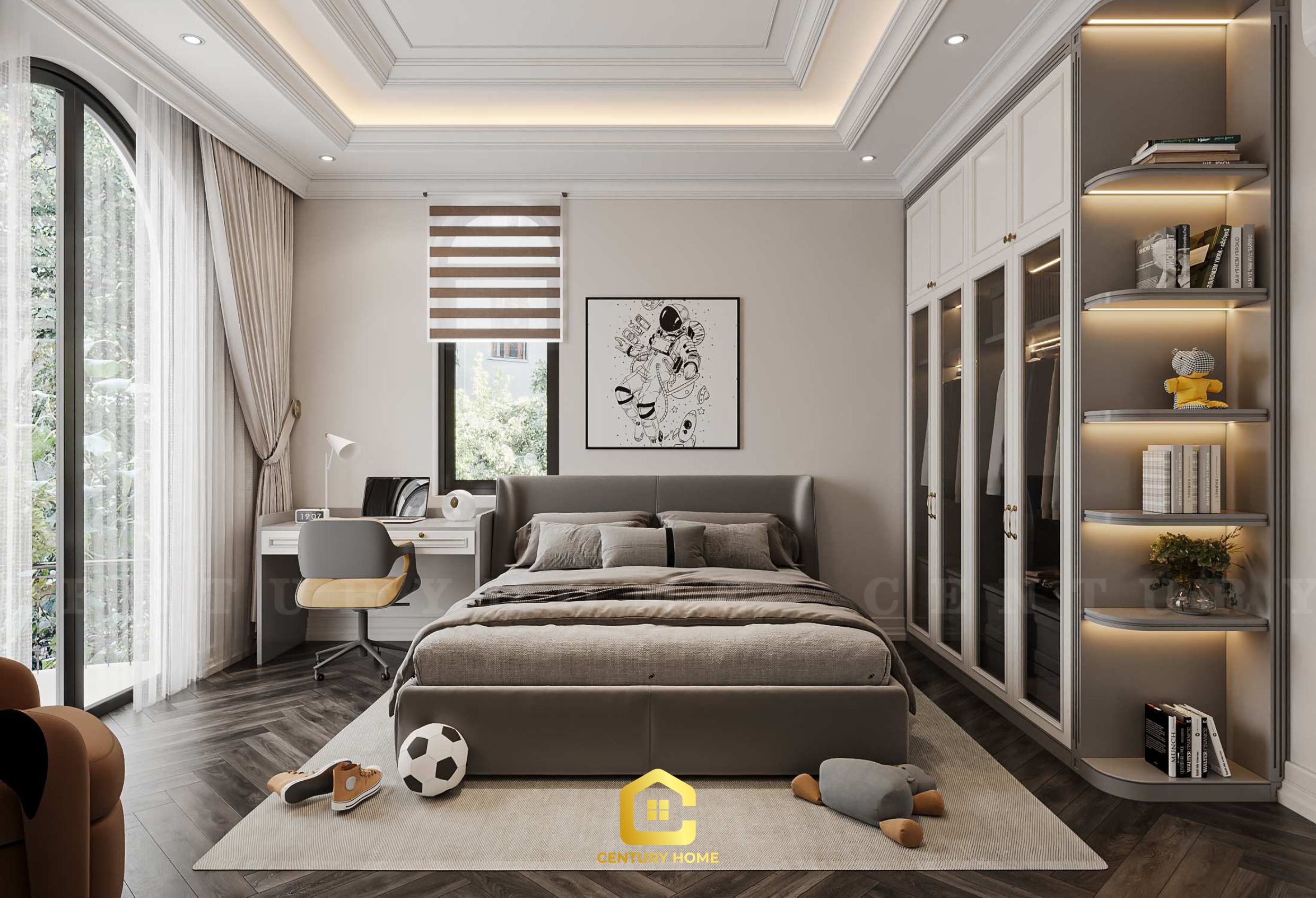 Thiết Kế Nội Thất - PC Tân Cổ - Anh Thắng - Quảng Ninh