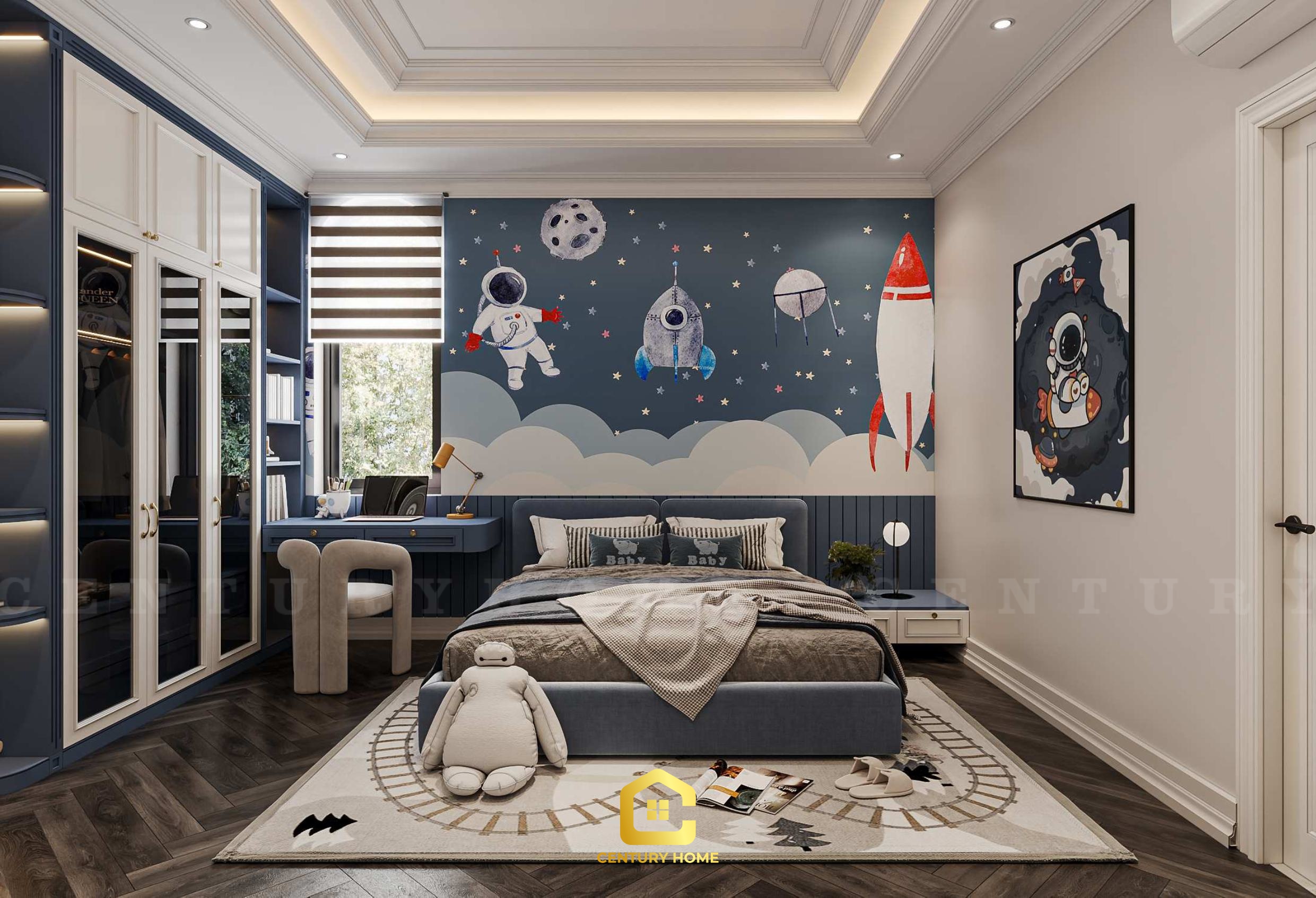 Thiết Kế Nội Thất - PC Tân Cổ - Anh Thắng - Quảng Ninh