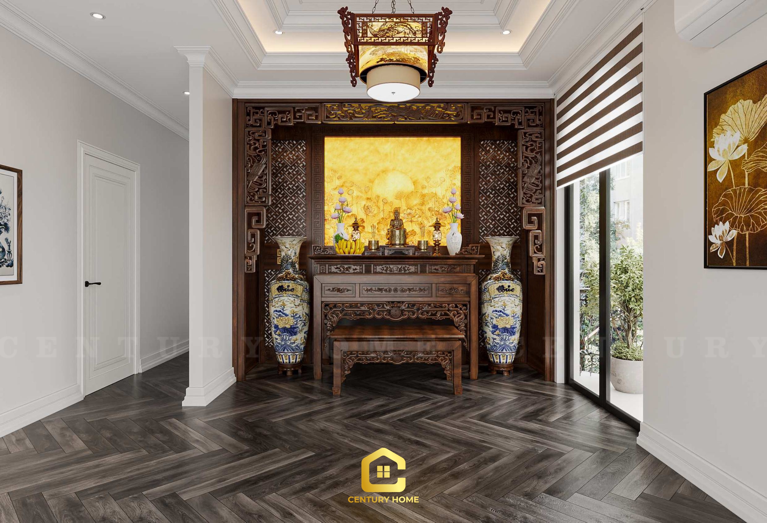 Thiết Kế Nội Thất - PC Tân Cổ - Anh Thắng - Quảng Ninh