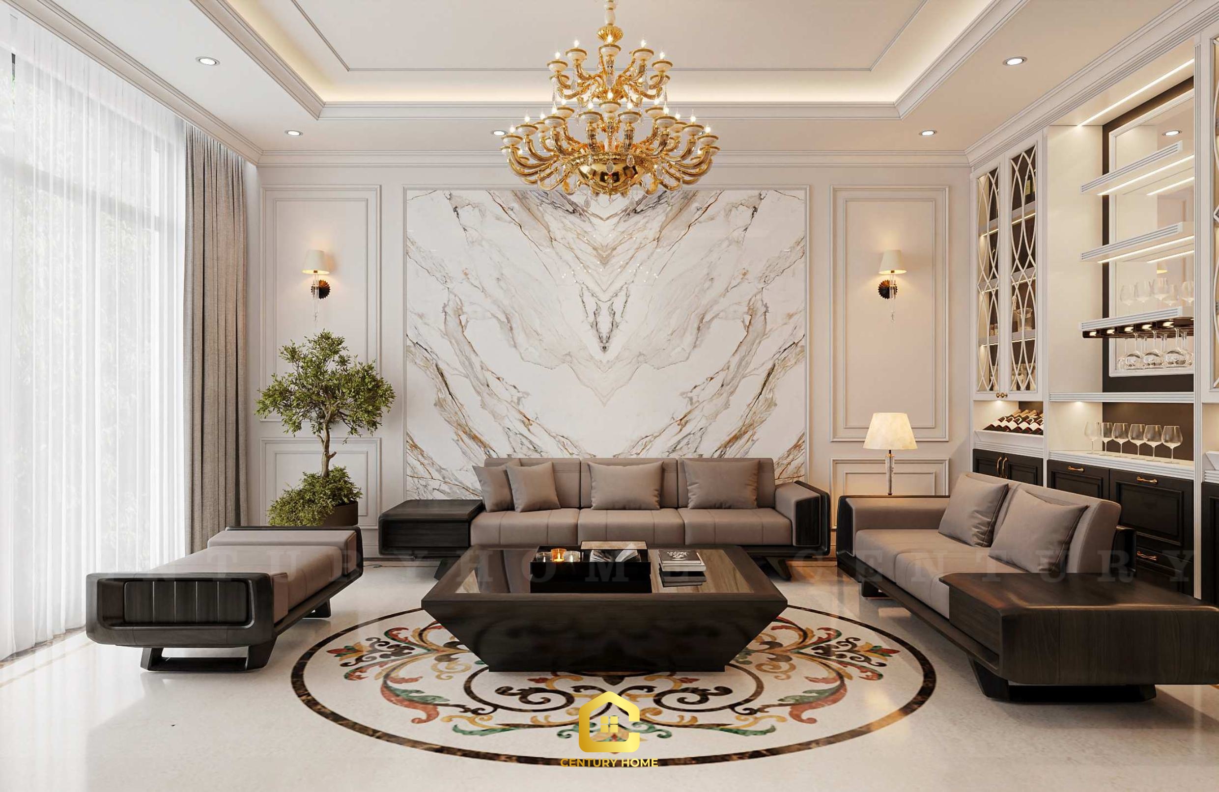 Thiết Kế Nội Thất - PC Tân Cổ - Chị Hạnh - Thái Nguyên