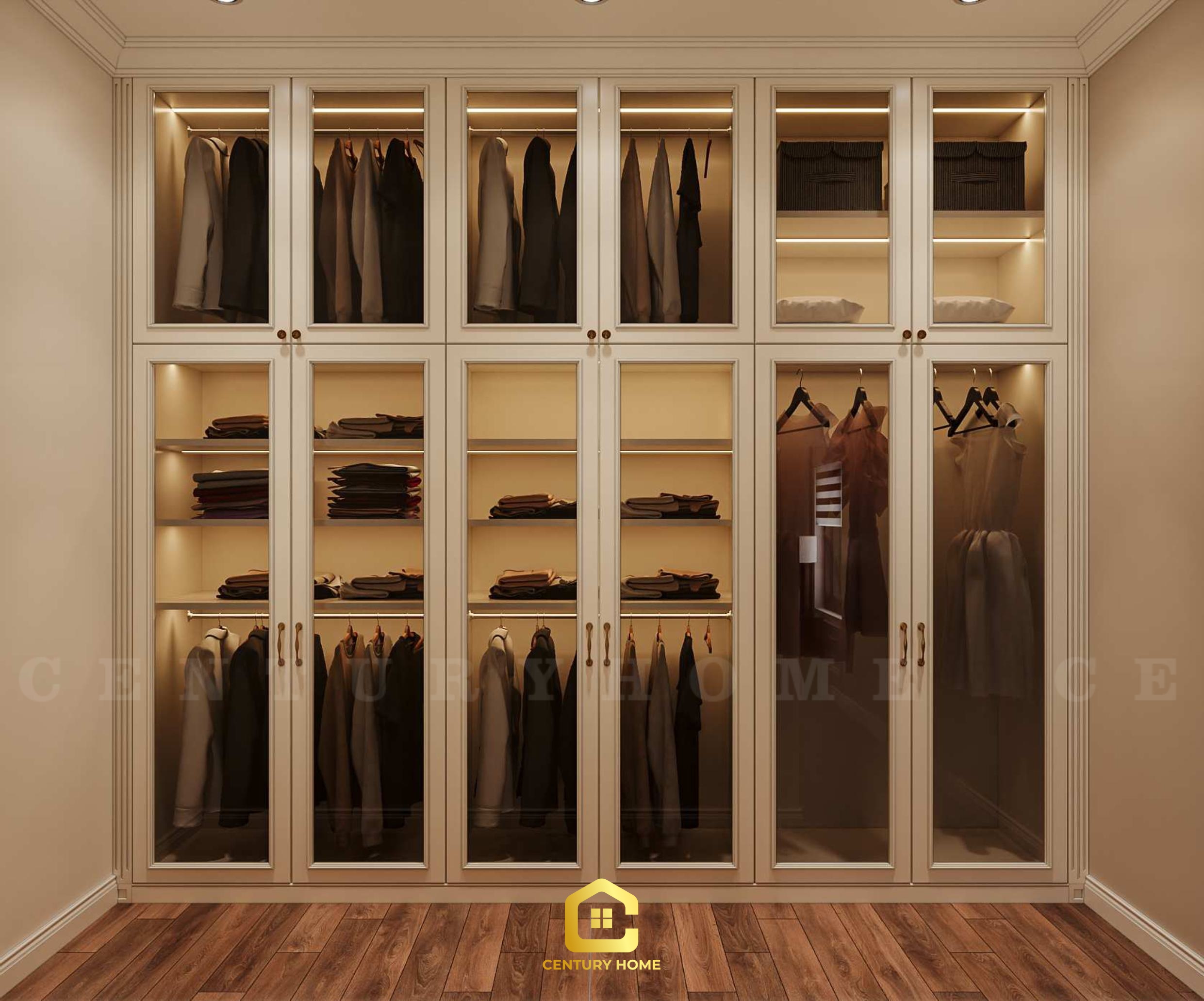 Thiết Kế Nội Thất - PC Tân Cổ - Chị Hạnh - Thái Nguyên