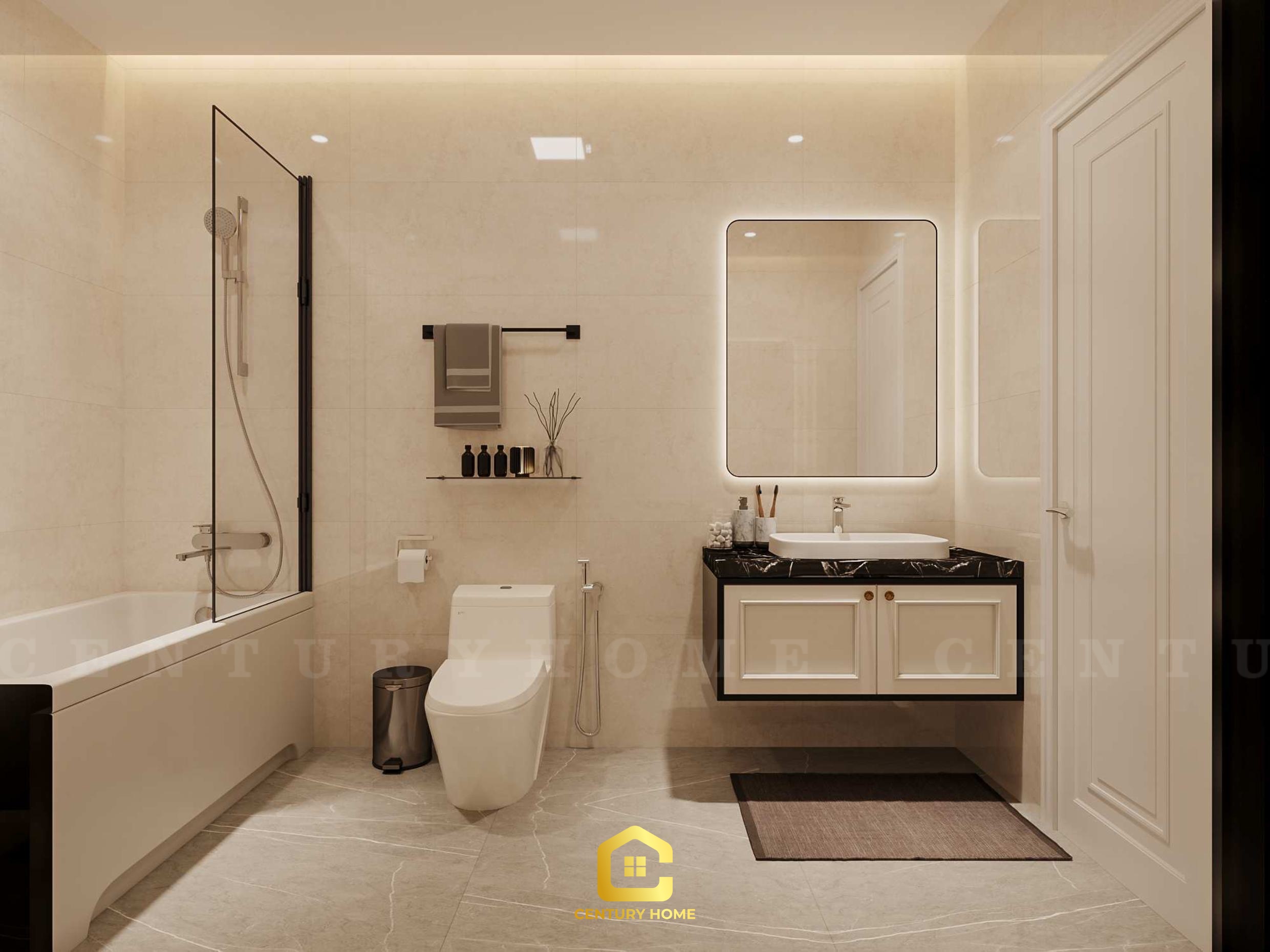 Thiết Kế Nội Thất - PC Tân Cổ - Chị Hạnh - Thái Nguyên