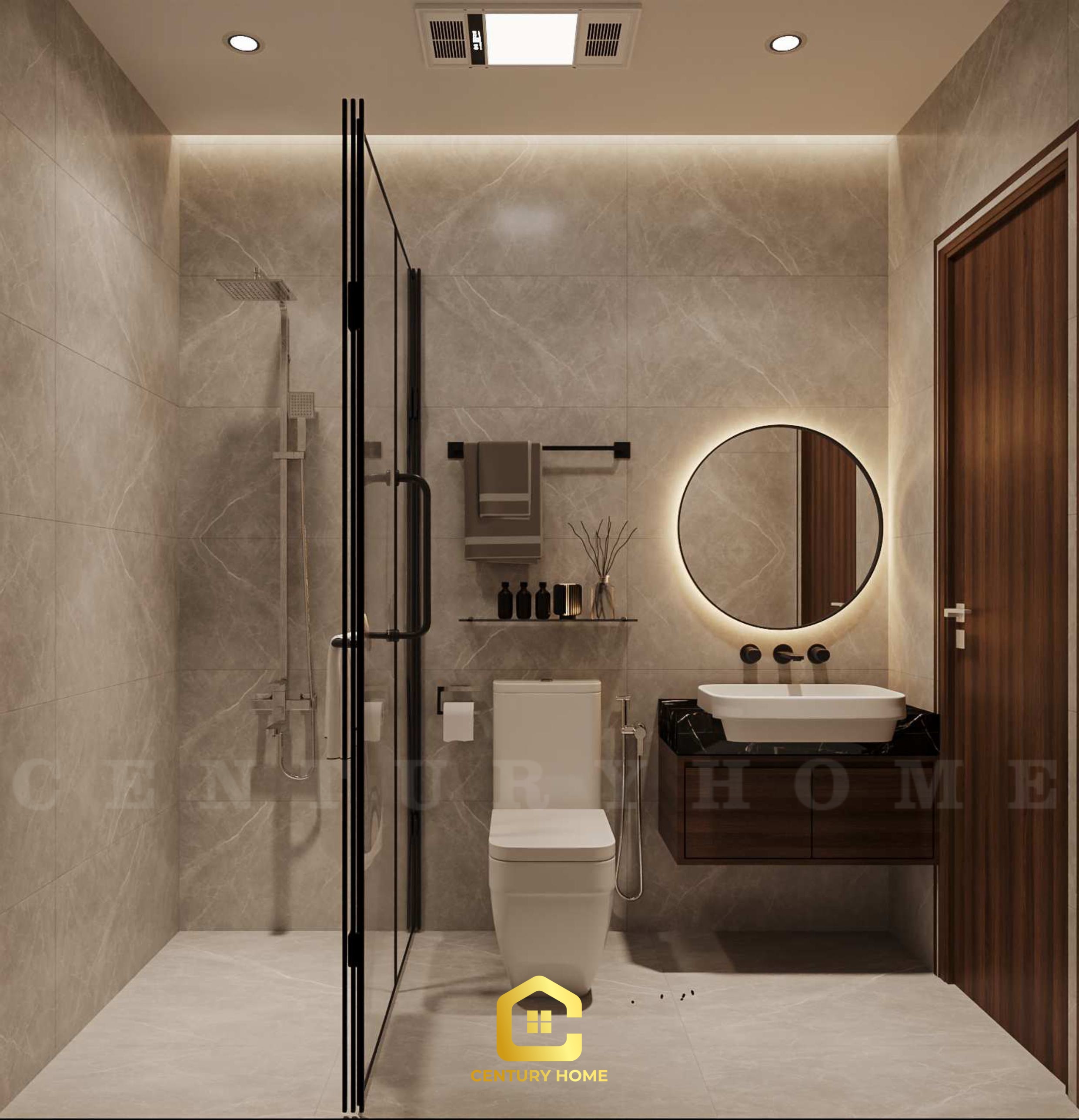 Thiết Kế Nội Thất - PC Tân Cổ - Chị Hạnh - Thái Nguyên