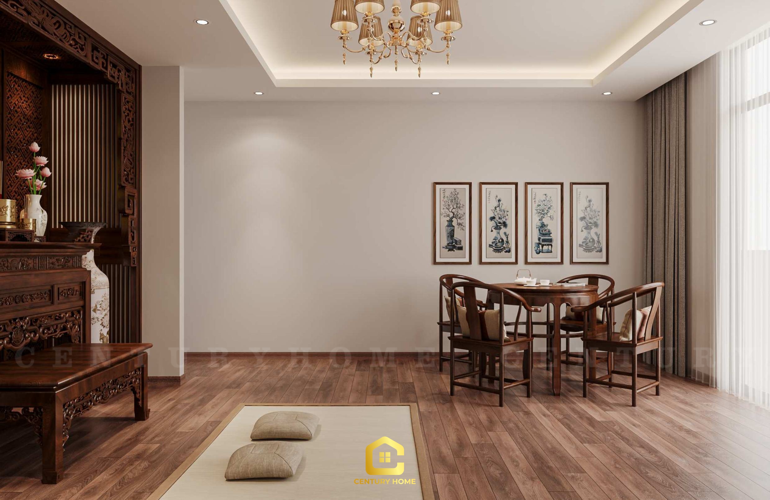 Thiết Kế Nội Thất - PC Tân Cổ - Chị Hạnh - Thái Nguyên