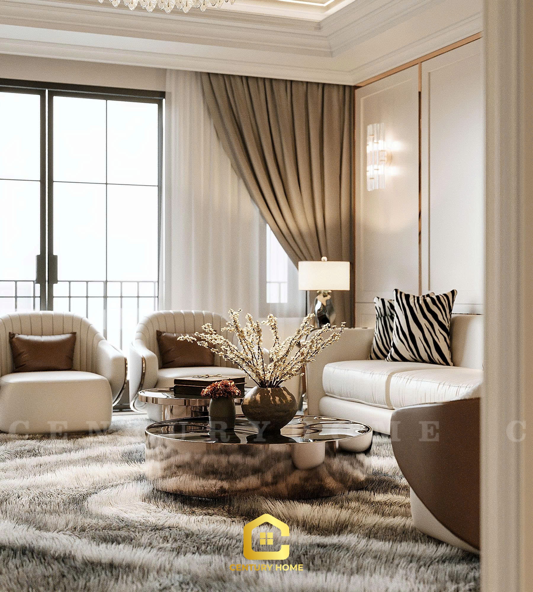 Thiết Kế Nội Thất - PC Tân Cổ - Chị Trang, Anh Dũng - Hà Đông