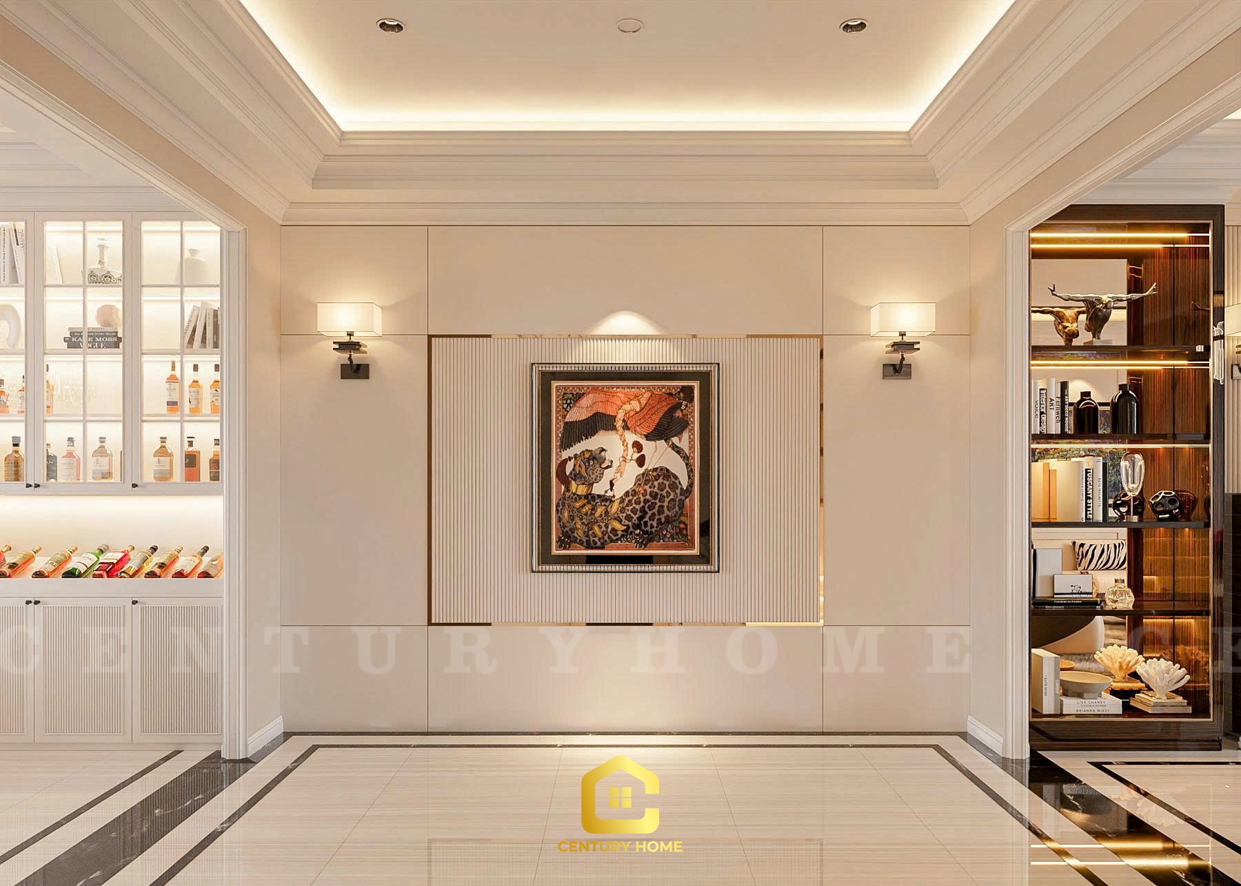 Thiết Kế Nội Thất - PC Tân Cổ - Chị Trang, Anh Dũng - Hà Đông