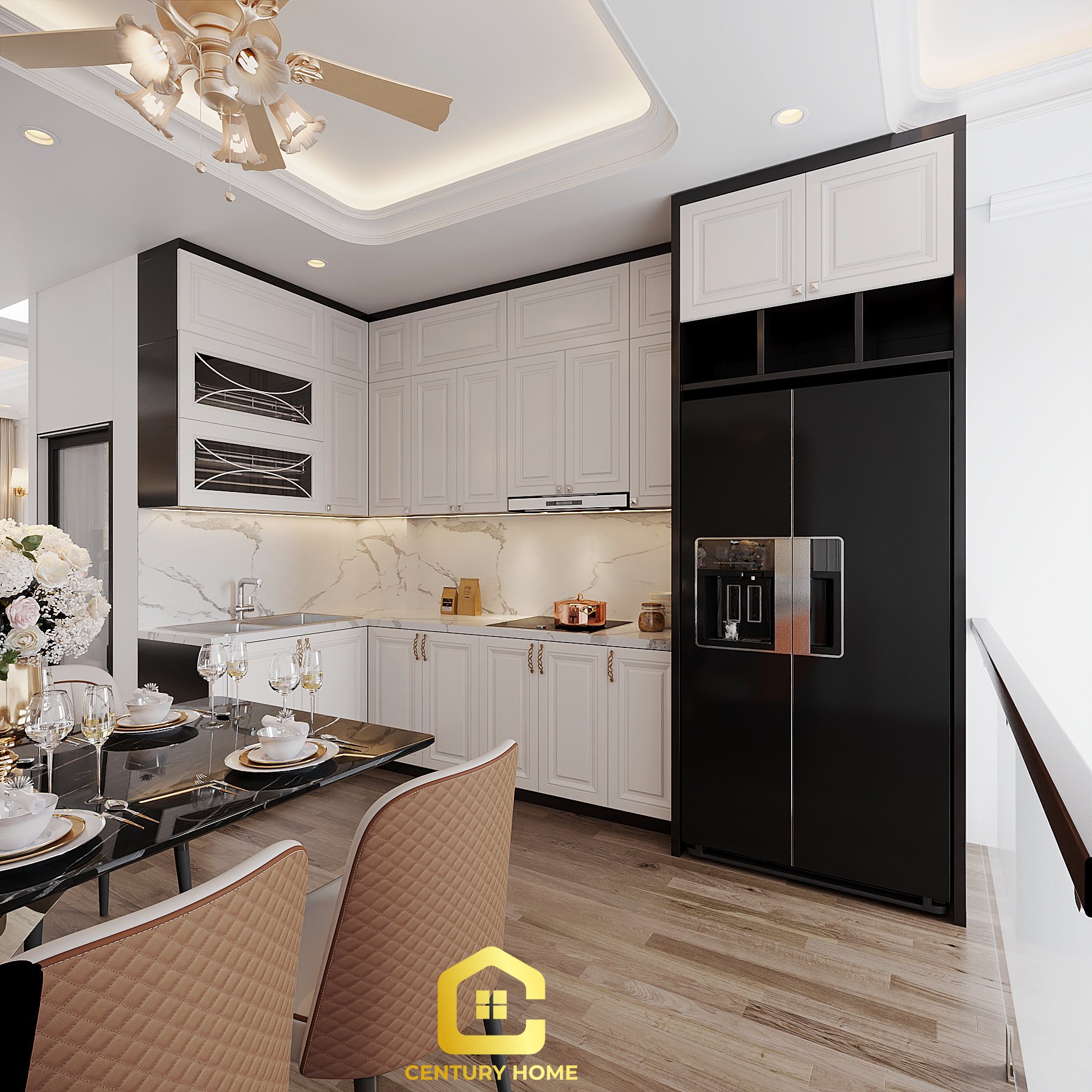 Thiết Kế Nội Thất - PC Tân Cổ - Chị An - Thanh Trì, HN