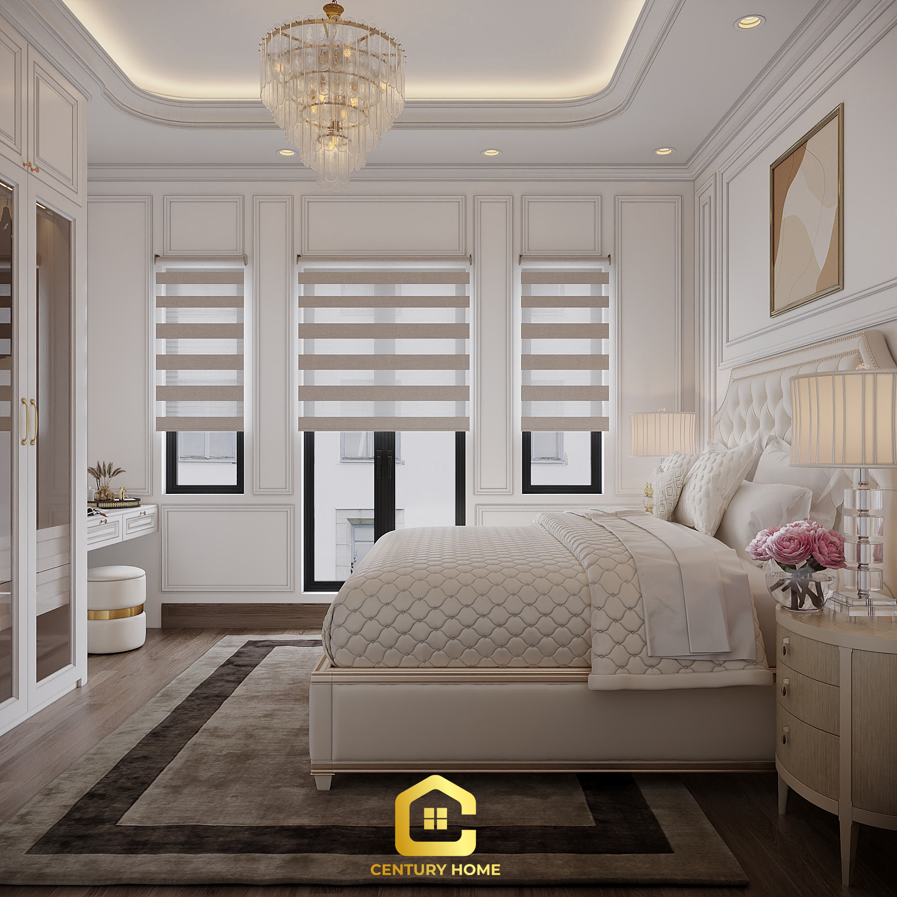 Thiết Kế Nội Thất - PC Tân Cổ - Chị An - Thanh Trì, HN