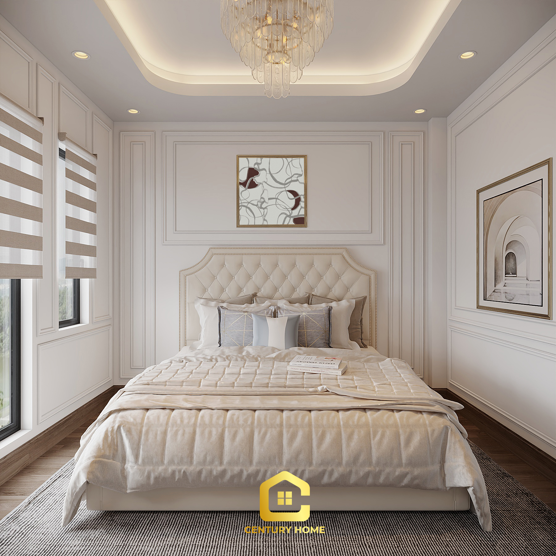 Thiết Kế Nội Thất - PC Tân Cổ - Chị An - Thanh Trì, HN