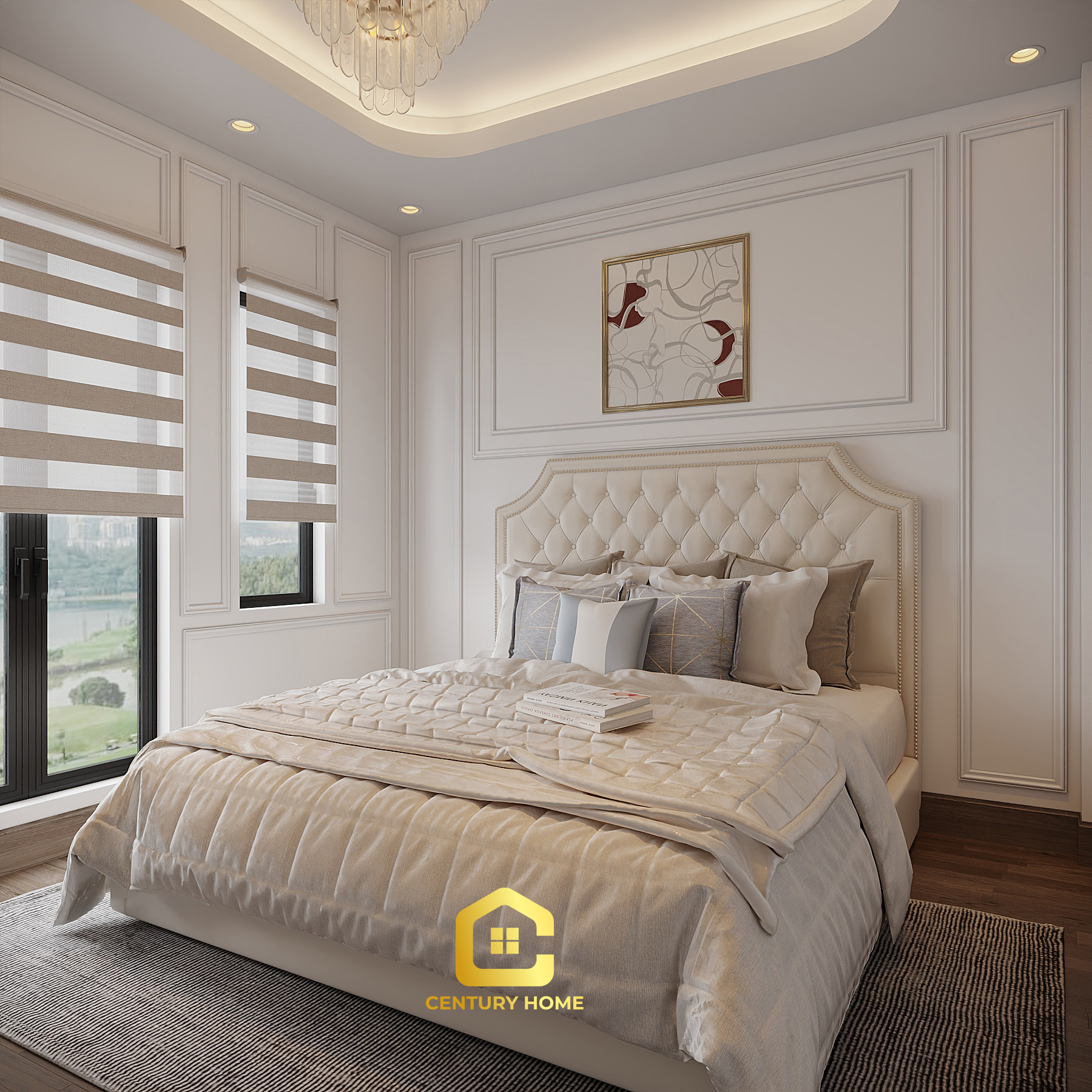 Thiết Kế Nội Thất - PC Tân Cổ - Chị An - Thanh Trì, HN