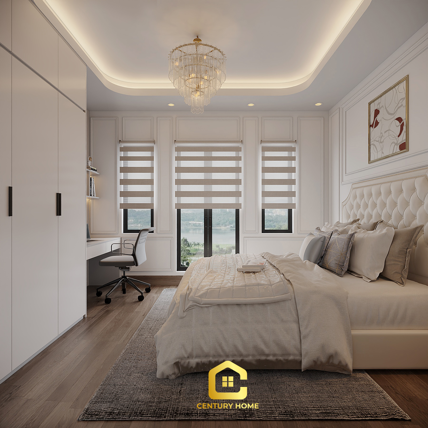 Thiết Kế Nội Thất - PC Tân Cổ - Chị An - Thanh Trì, HN